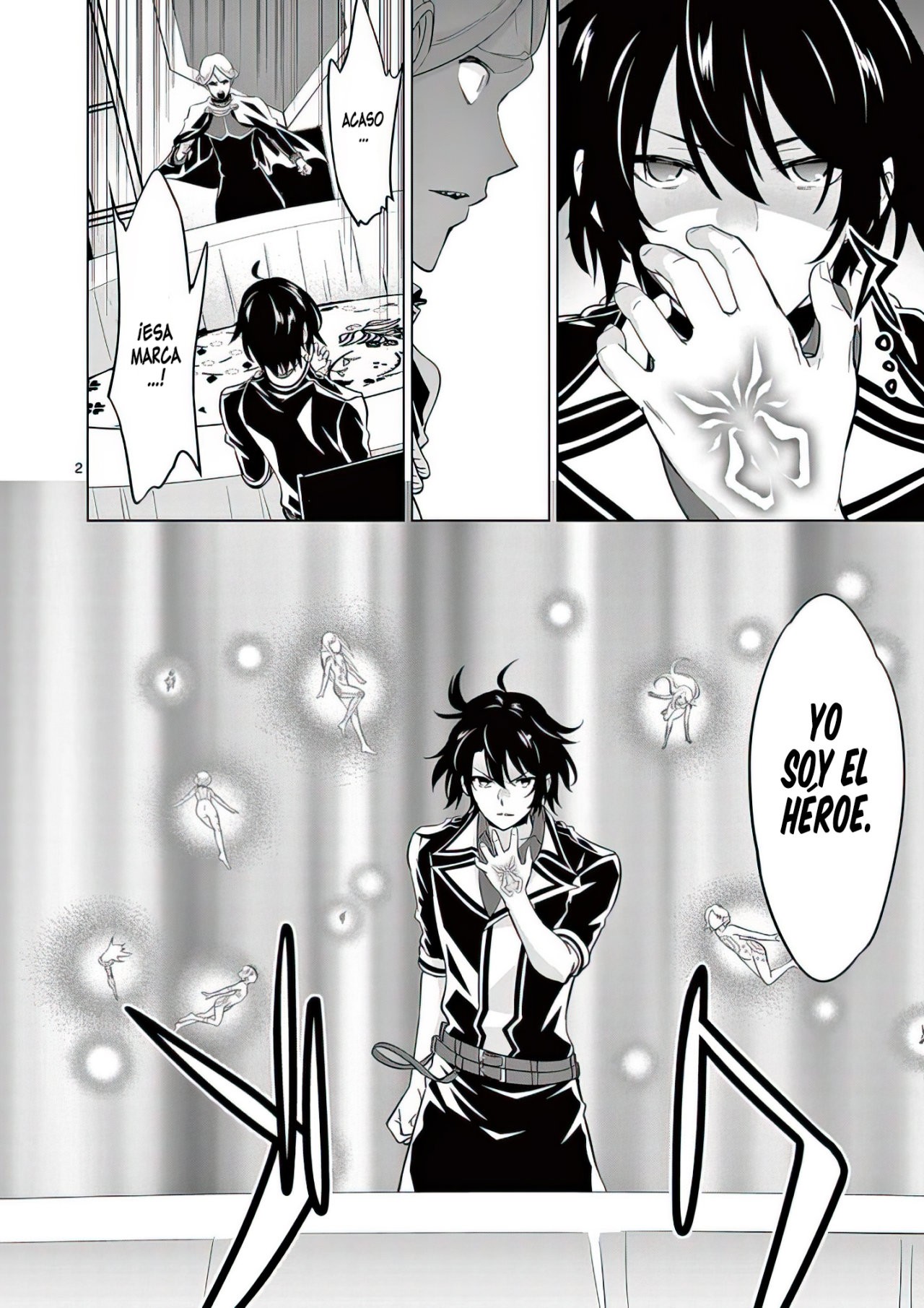 Shijou Saikyou Orc-san no Tanoshii Tanetsuke Harem Zukuri Capitulo 52: El gran Rey lleva en sus brazos su personalidad y sus problemas familiares. página 5
