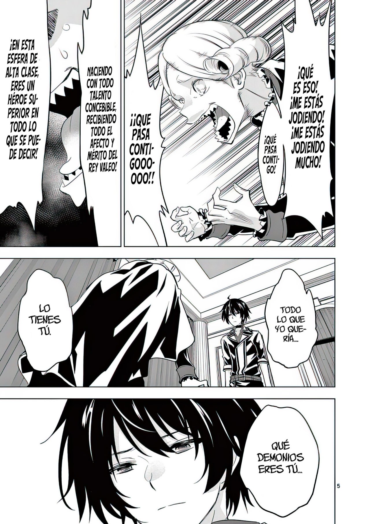 Shijou Saikyou Orc-san no Tanoshii Tanetsuke Harem Zukuri Capitulo 52: El gran Rey lleva en sus brazos su personalidad y sus problemas familiares. página 8