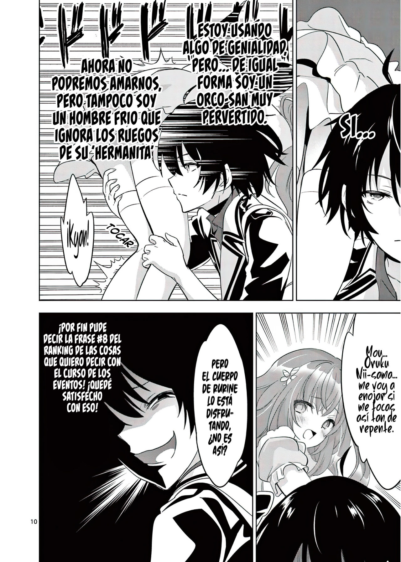 Shijou Saikyou Orc-san no Tanoshii Tanetsuke Harem Zukuri Capitulo 53: El Ero-desarrollo en territorio enemigo es innatural… o no lo he pensado aún. página 13