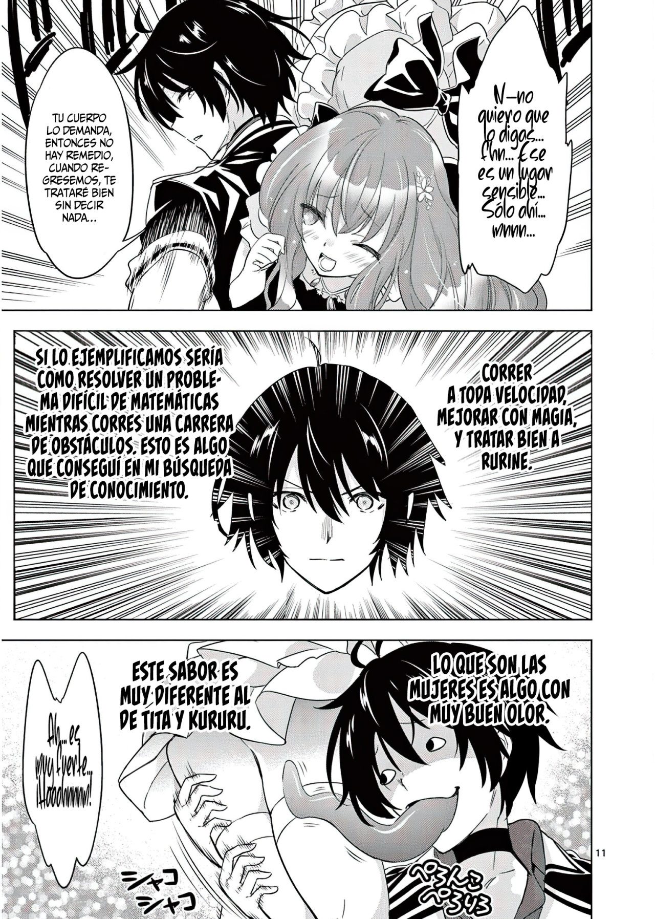 Shijou Saikyou Orc-san no Tanoshii Tanetsuke Harem Zukuri Capitulo 53: El Ero-desarrollo en territorio enemigo es innatural… o no lo he pensado aún. página 14
