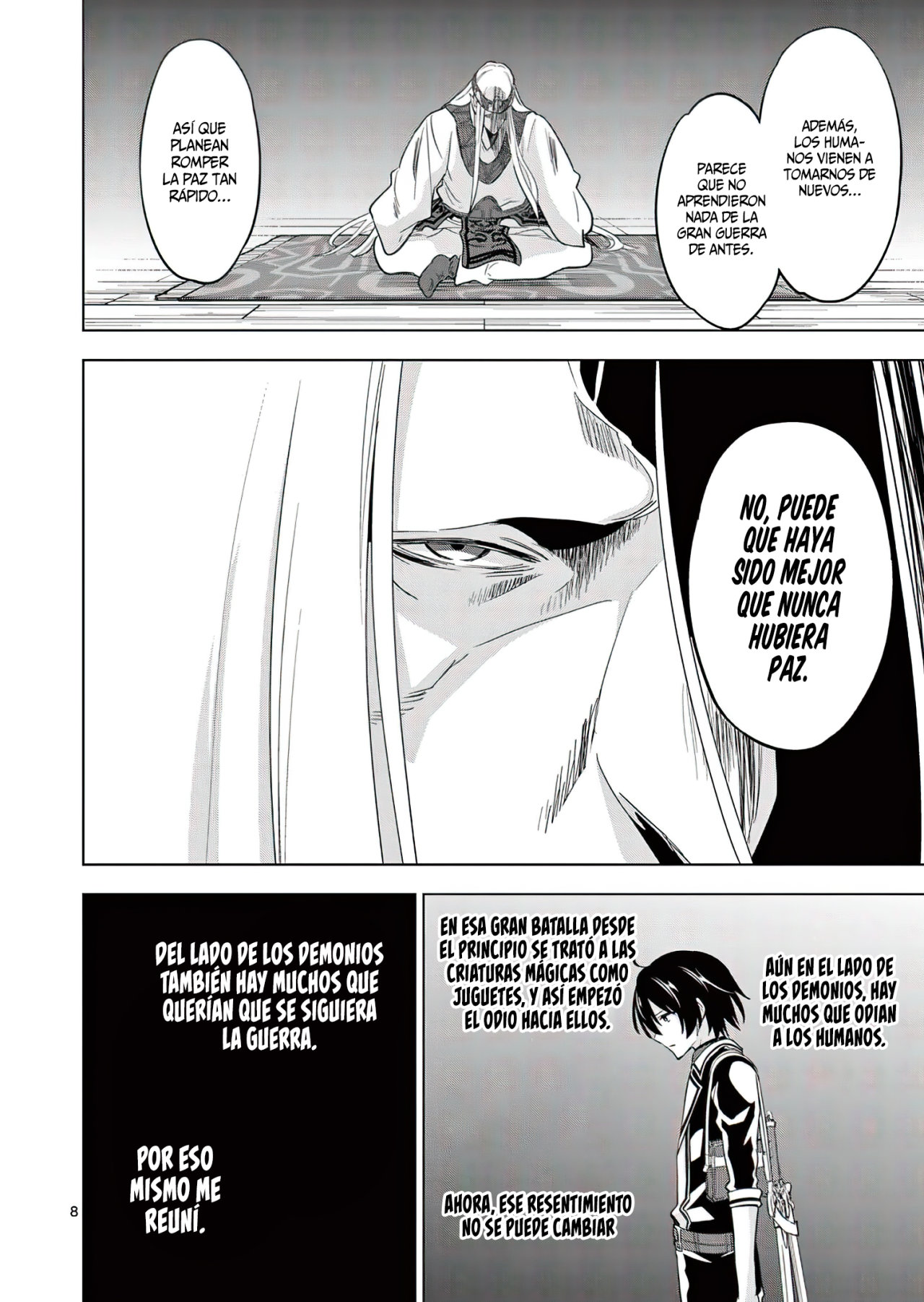 Shijou Saikyou Orc-san no Tanoshii Tanetsuke Harem Zukuri Capitulo 54: Mi primer amor se ha vuelto linda, pero ya tengo esposas más hermosas así que no me importa. página 11