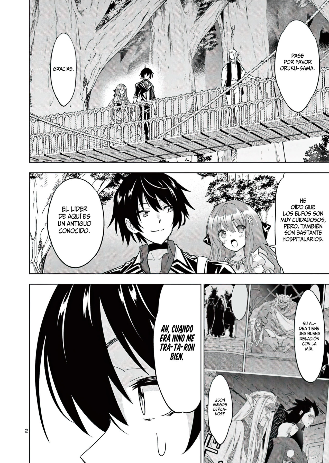 Shijou Saikyou Orc-san no Tanoshii Tanetsuke Harem Zukuri Capitulo 54: Mi primer amor se ha vuelto linda, pero ya tengo esposas más hermosas así que no me importa. página 5