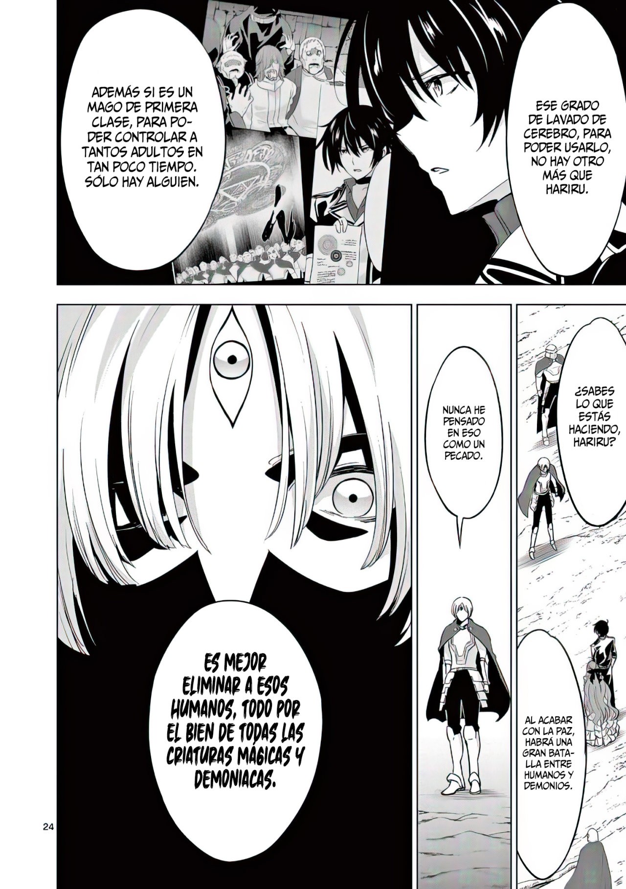 Shijou Saikyou Orc-san no Tanoshii Tanetsuke Harem Zukuri Capitulo 55: Los discursos tienen efecto disuadiendo personas, ¿O es lavado de cerebro? página 27