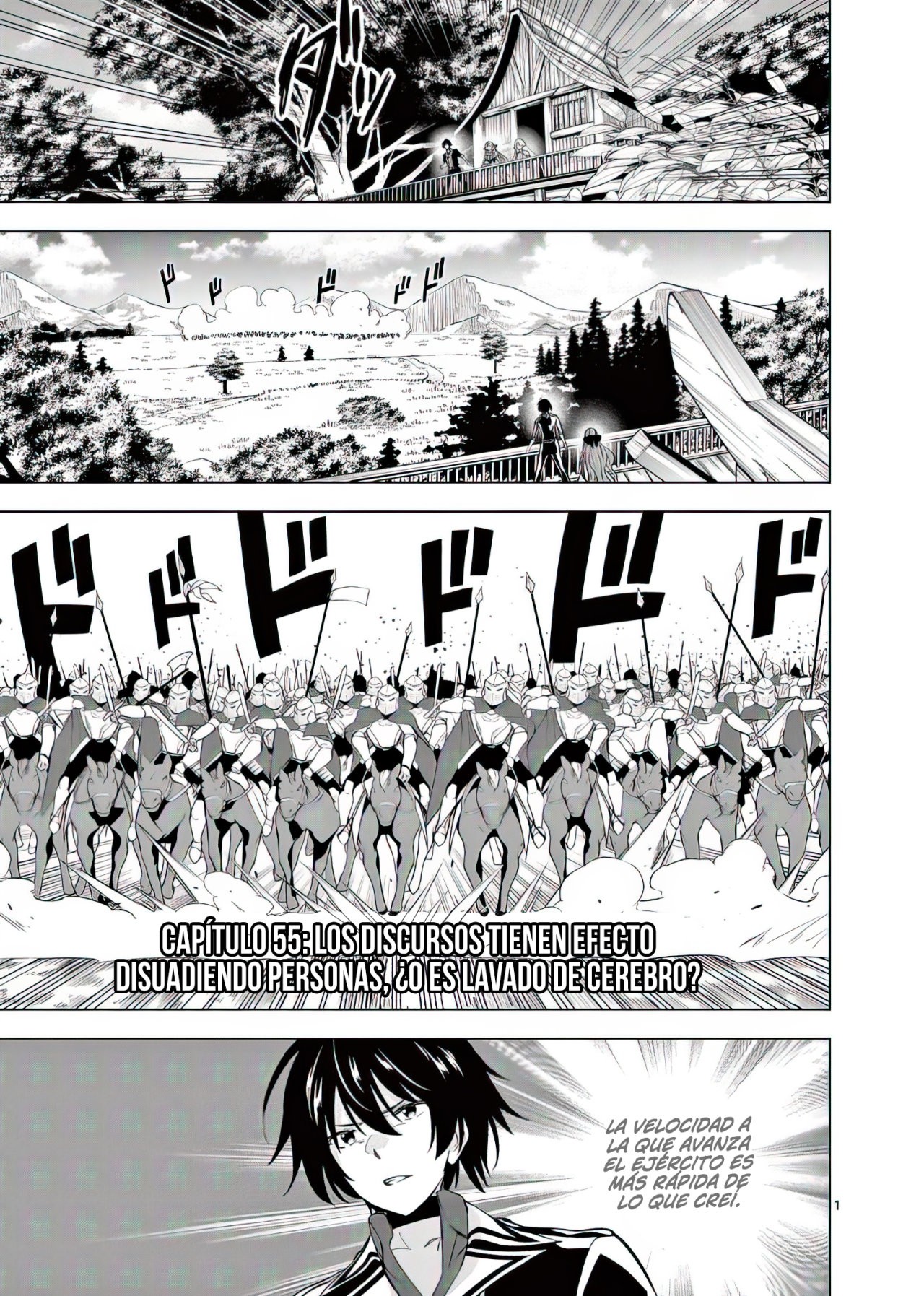 Shijou Saikyou Orc-san no Tanoshii Tanetsuke Harem Zukuri Capitulo 55: Los discursos tienen efecto disuadiendo personas, ¿O es lavado de cerebro? página 4