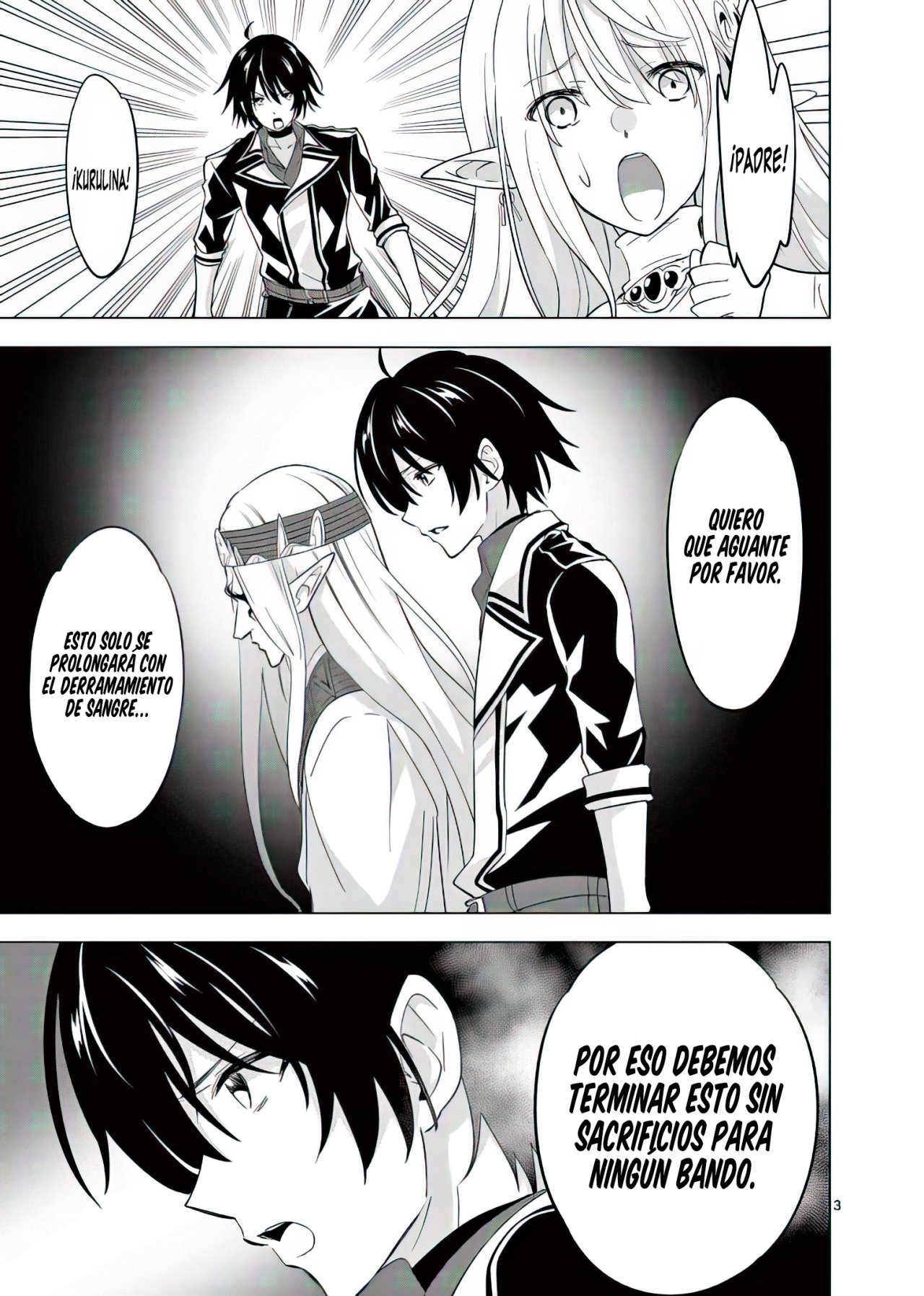 Shijou Saikyou Orc-san no Tanoshii Tanetsuke Harem Zukuri Capitulo 55: Los discursos tienen efecto disuadiendo personas, ¿O es lavado de cerebro? página 6