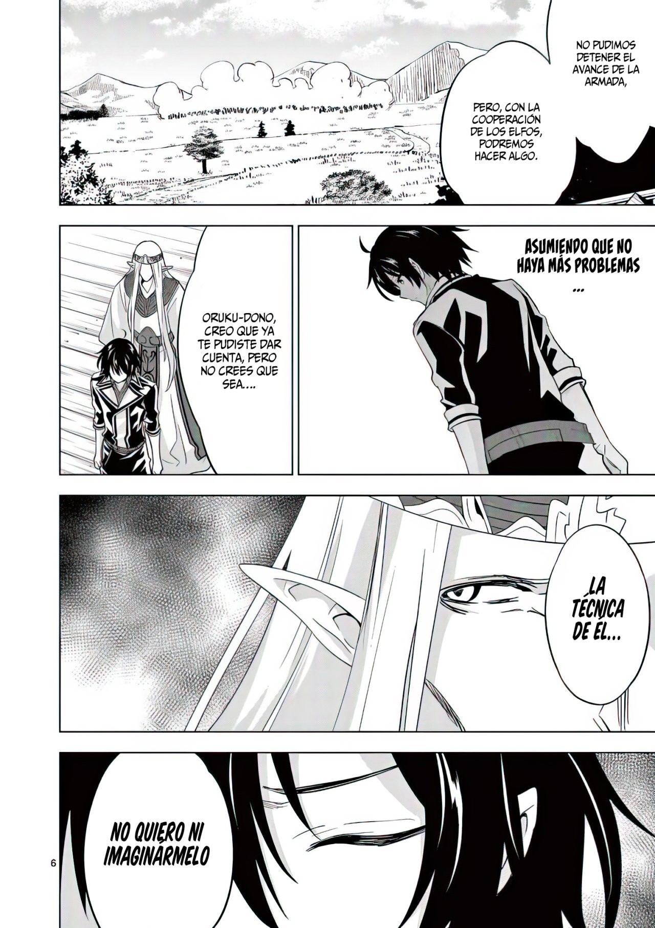 Shijou Saikyou Orc-san no Tanoshii Tanetsuke Harem Zukuri Capitulo 55: Los discursos tienen efecto disuadiendo personas, ¿O es lavado de cerebro? página 9