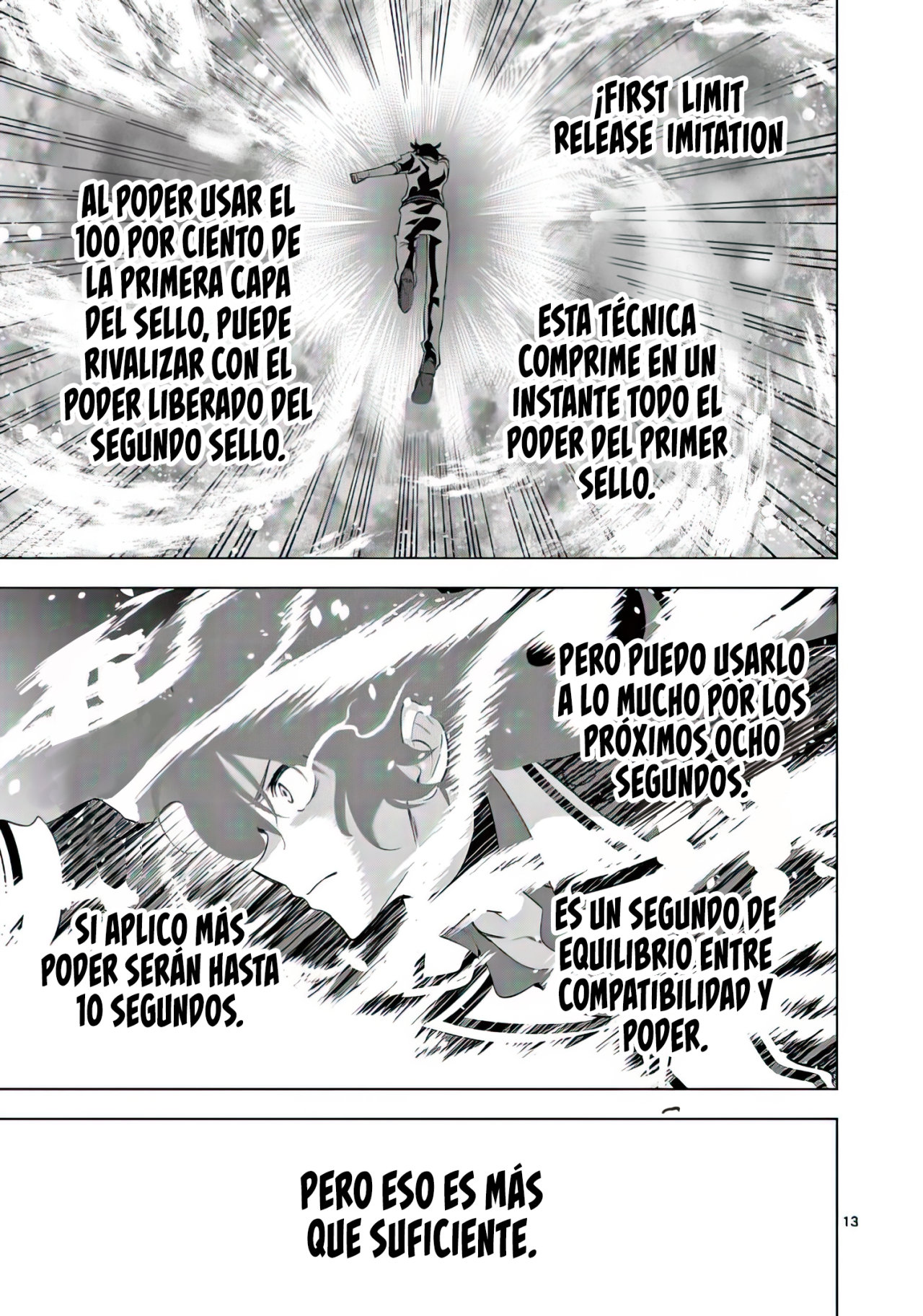 Shijou Saikyou Orc-san no Tanoshii Tanetsuke Harem Zukuri Capitulo 58: Aria Height Vs Second Limit Release. página 16