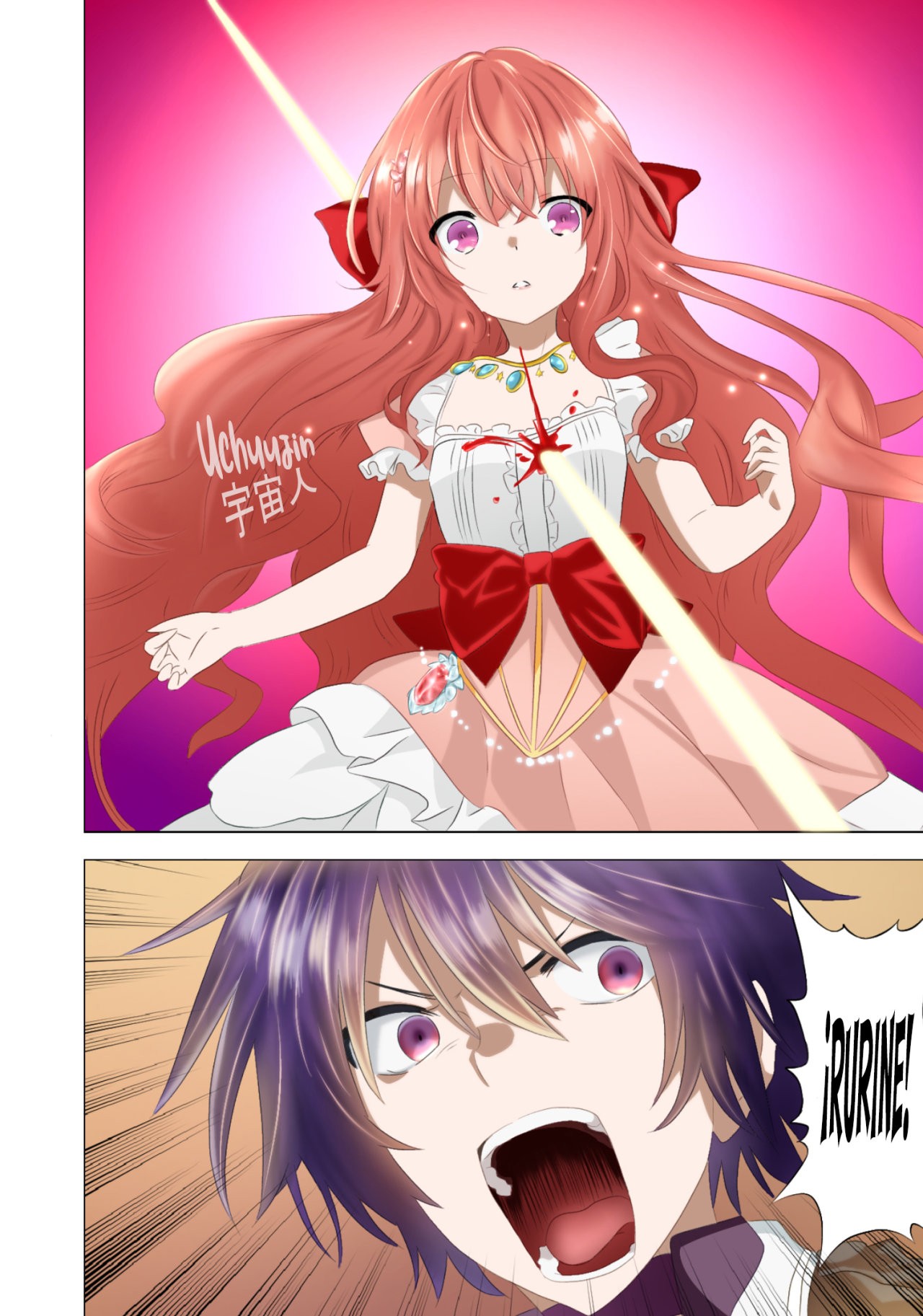 Shijou Saikyou Orc-san no Tanoshii Tanetsuke Harem Zukuri Capitulo 58: Aria Height Vs Second Limit Release. página 28
