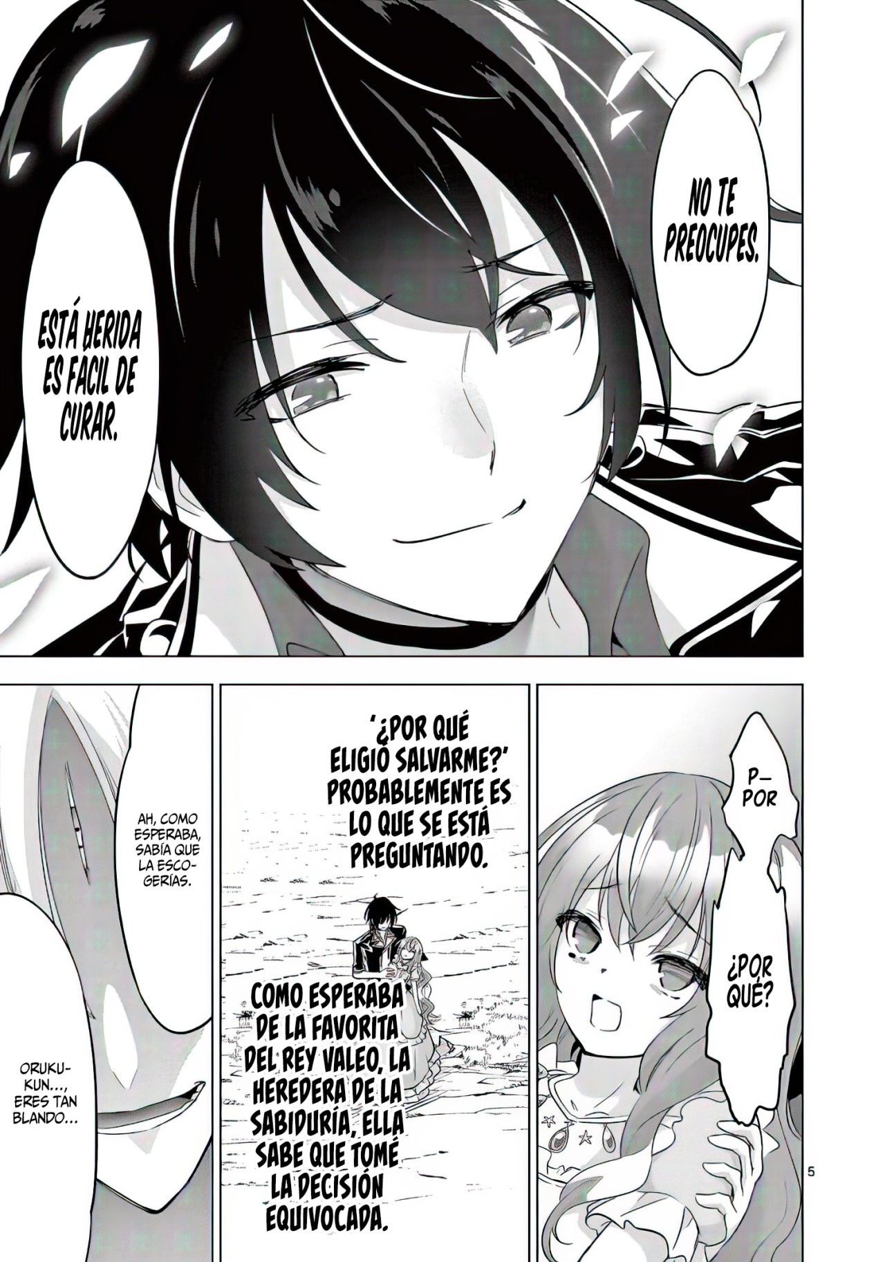Shijou Saikyou Orc-san no Tanoshii Tanetsuke Harem Zukuri Capitulo 59: Naturaleza y Cualidades de un Rey. página 9