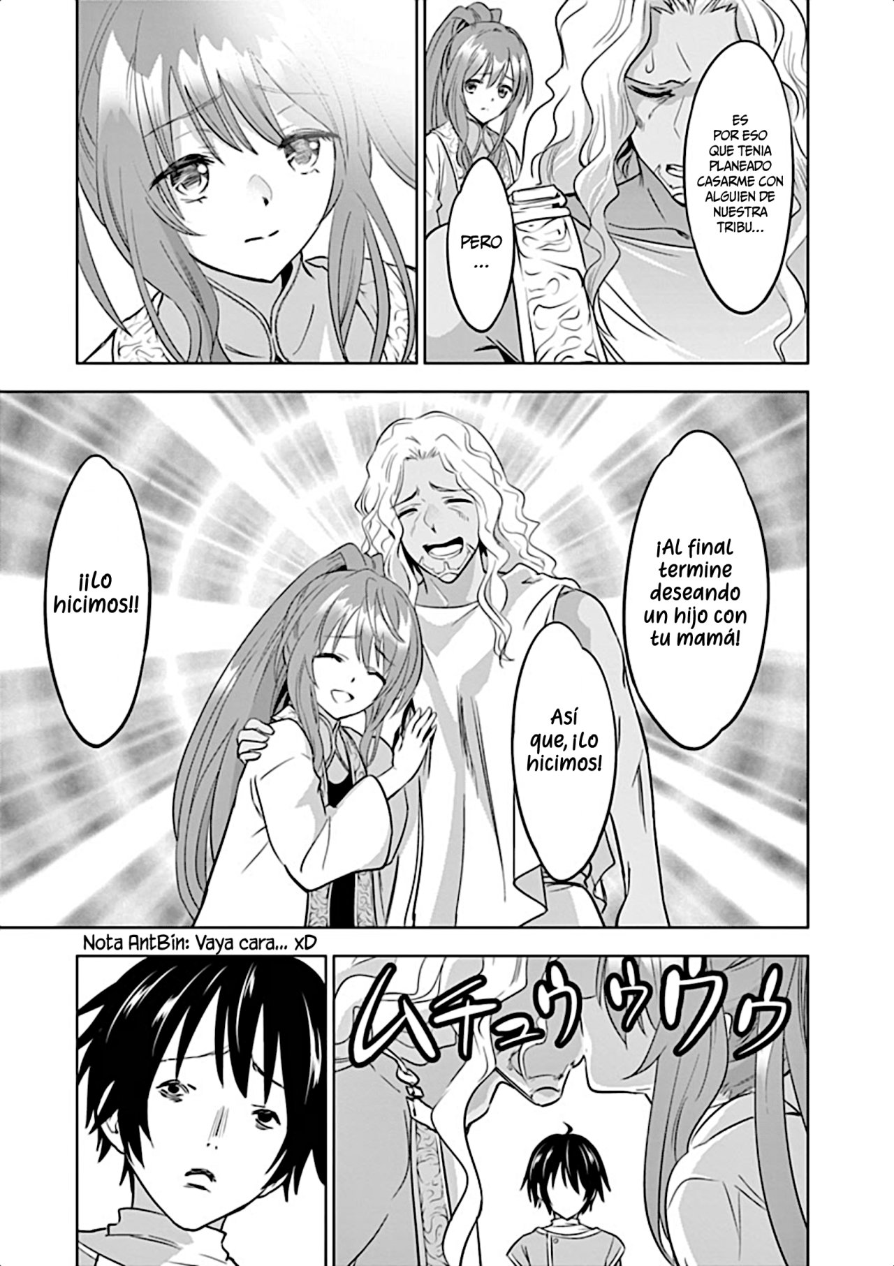 Shijou Saikyou Orc-san no Tanoshii Tanetsuke Harem Zukuri Capitulo 6: El secreto detrás del nacimiento de Oruku finalmente es revelado. página 11
