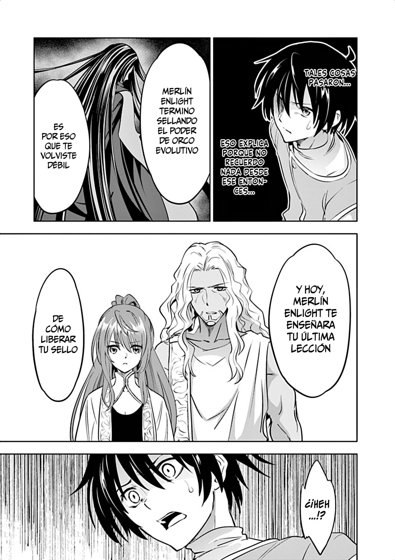 Shijou Saikyou Orc-san no Tanoshii Tanetsuke Harem Zukuri Capitulo 6: El secreto detrás del nacimiento de Oruku finalmente es revelado. página 13