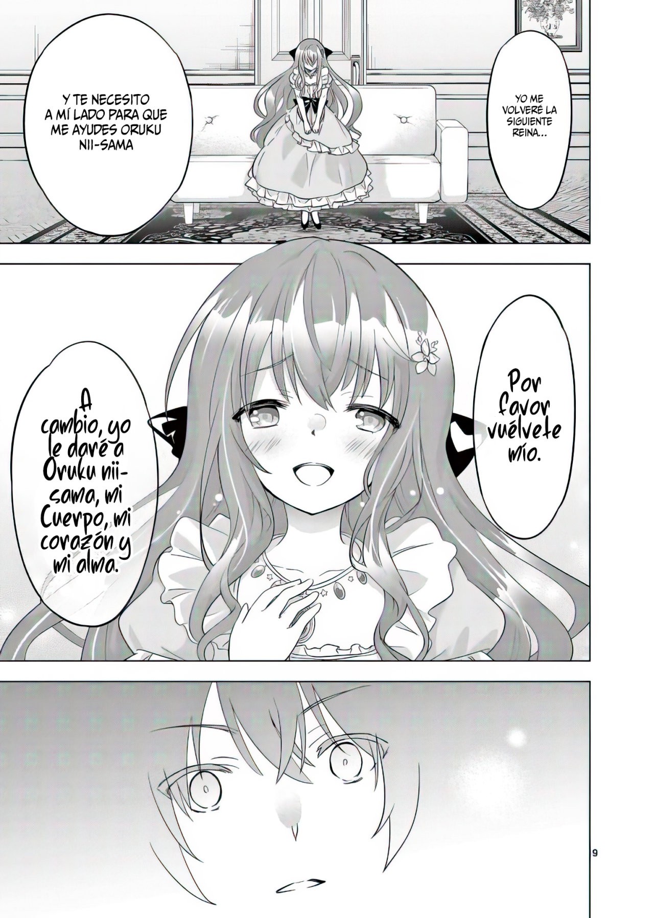 Shijou Saikyou Orc-san no Tanoshii Tanetsuke Harem Zukuri Capitulo 60: El Orco y la Princesa se Unen. página 13