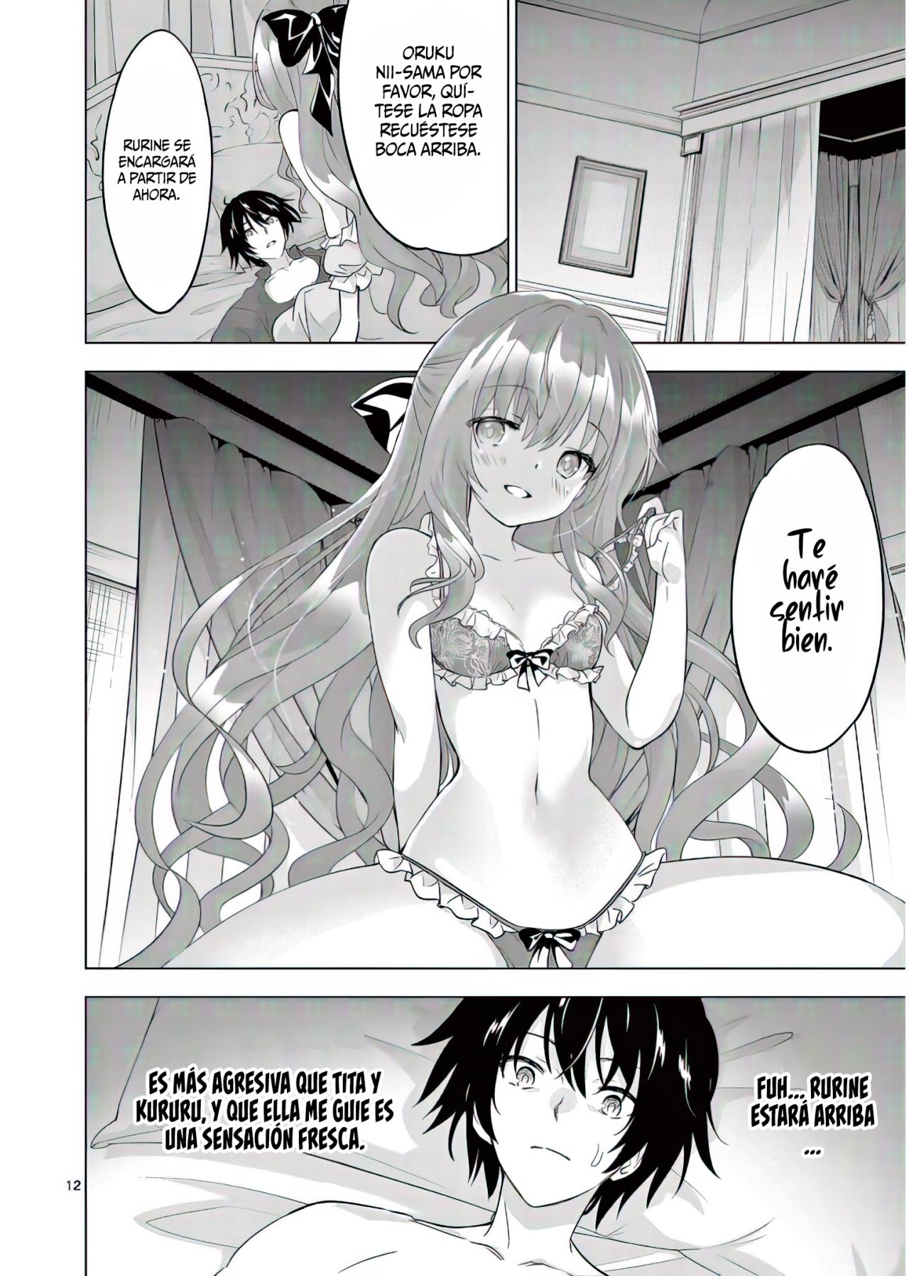 Shijou Saikyou Orc-san no Tanoshii Tanetsuke Harem Zukuri Capitulo 60: El Orco y la Princesa se Unen. página 16