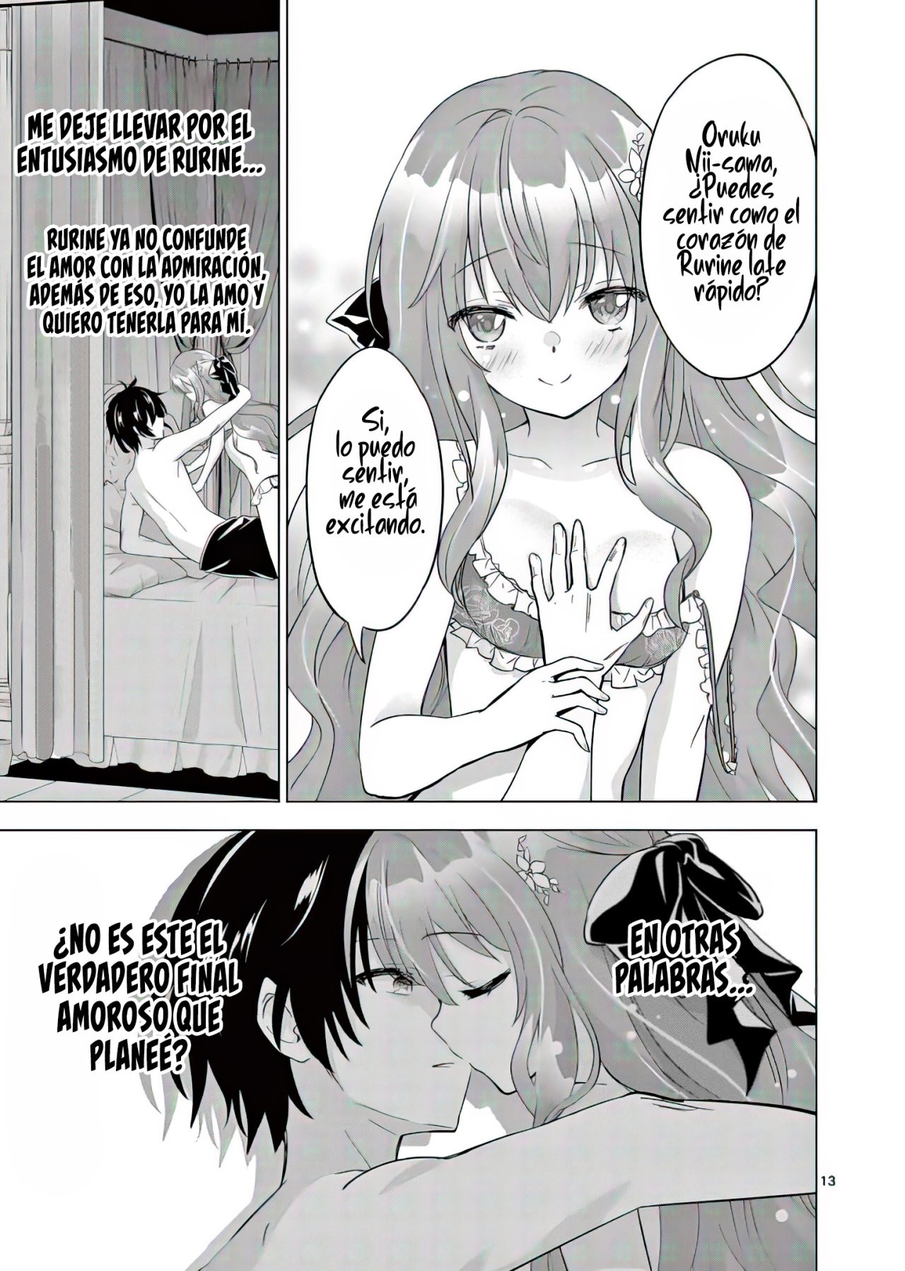 Shijou Saikyou Orc-san no Tanoshii Tanetsuke Harem Zukuri Capitulo 60: El Orco y la Princesa se Unen. página 17