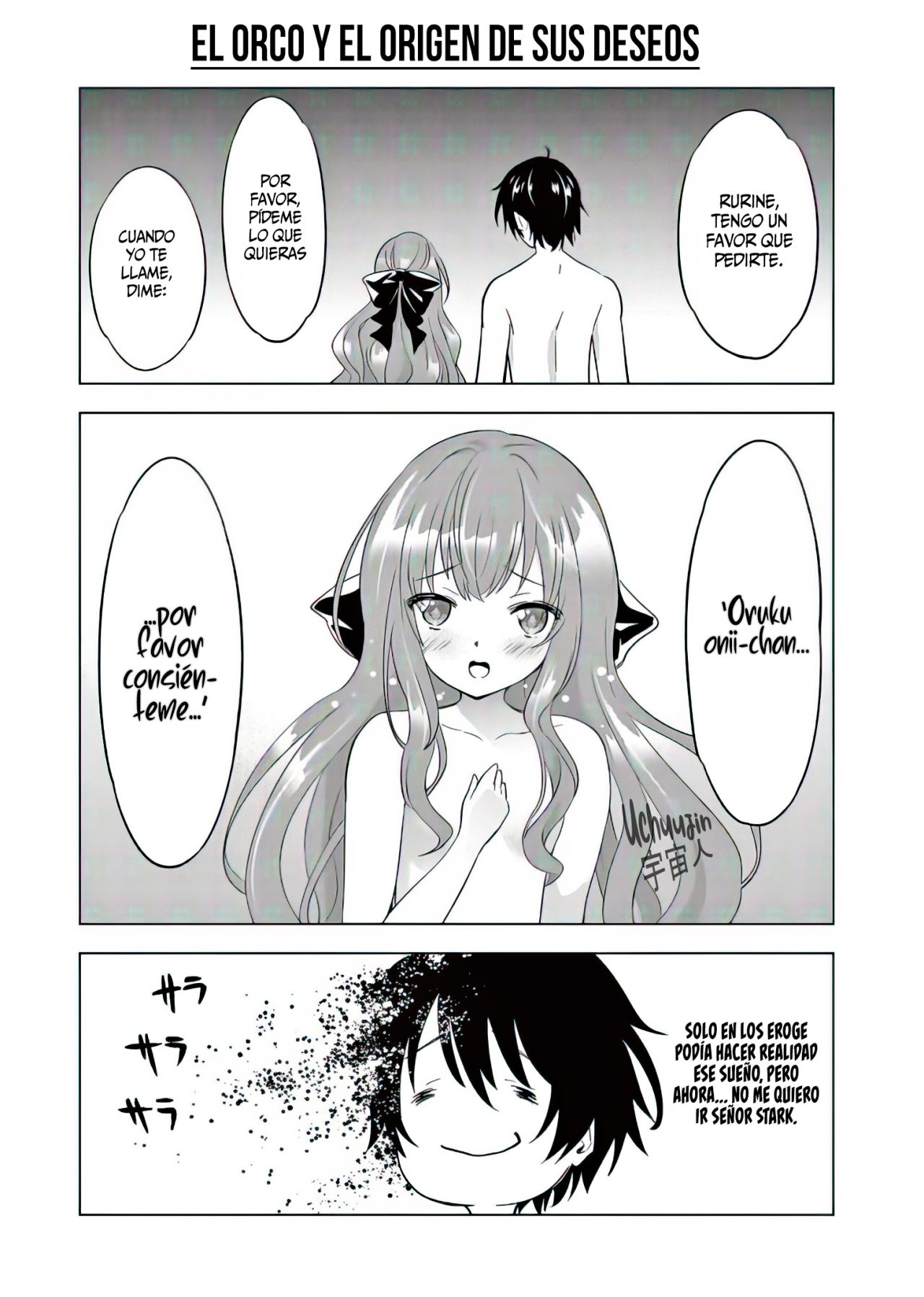Shijou Saikyou Orc-san no Tanoshii Tanetsuke Harem Zukuri Capitulo 60: El Orco y la Princesa se Unen. página 25