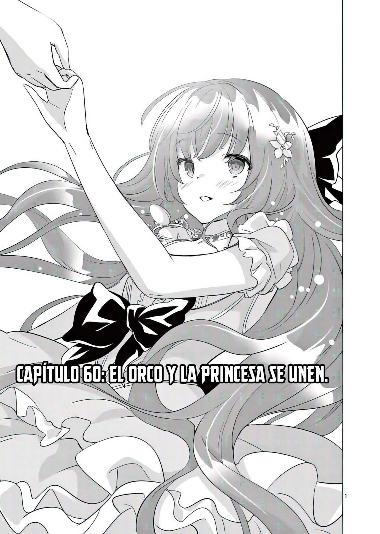 Shijou Saikyou Orc-san no Tanoshii Tanetsuke Harem Zukuri Capitulo 60: El Orco y la Princesa se Unen. página 4