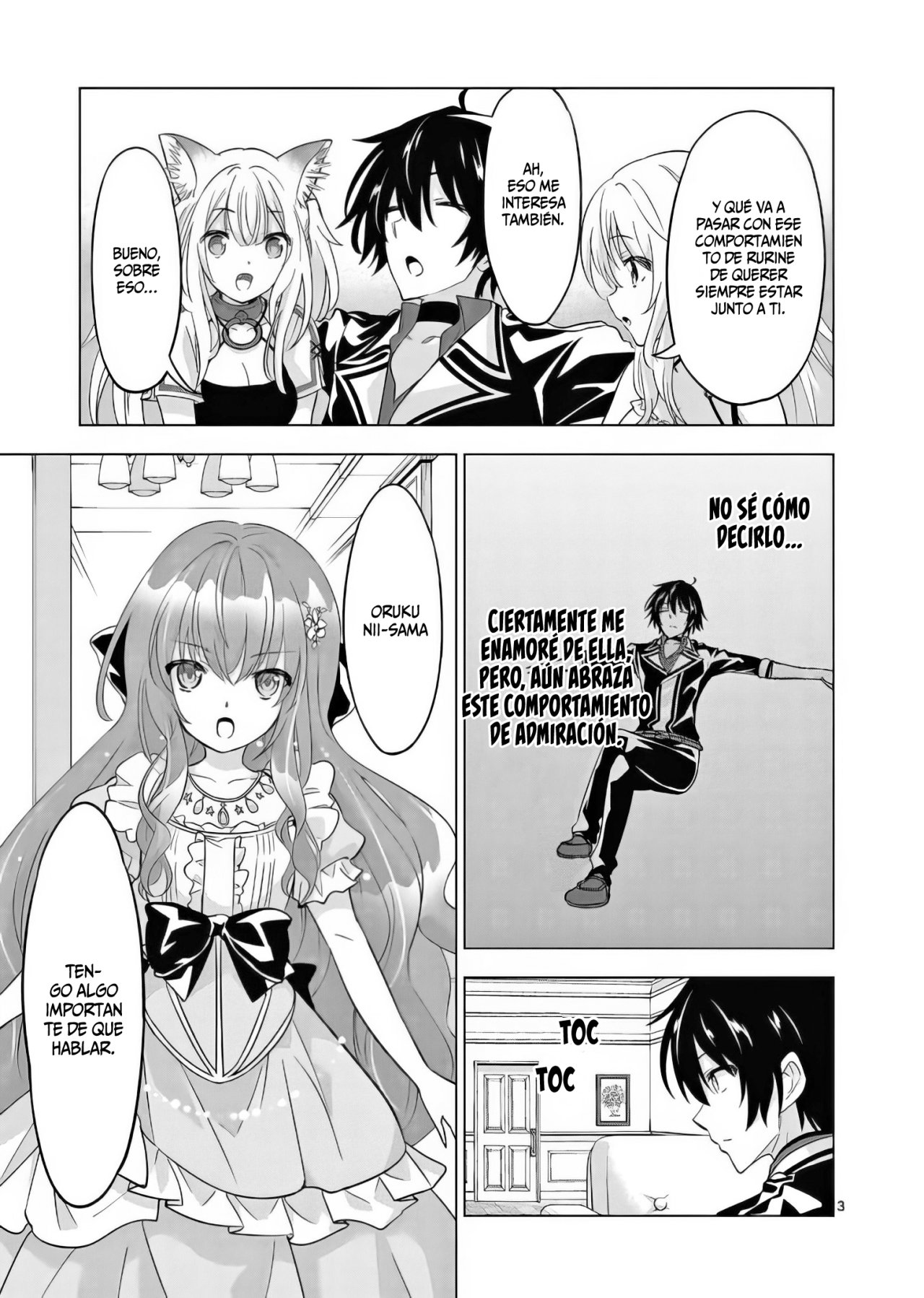 Shijou Saikyou Orc-san no Tanoshii Tanetsuke Harem Zukuri Capitulo 60: El Orco y la Princesa se Unen. página 7