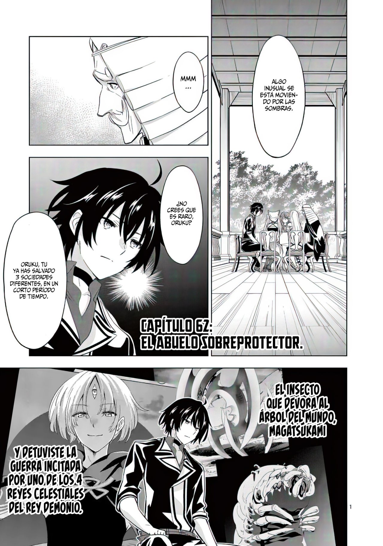 Shijou Saikyou Orc-san no Tanoshii Tanetsuke Harem Zukuri Capitulo 62: El Abuelo Sobreprotector. página 4