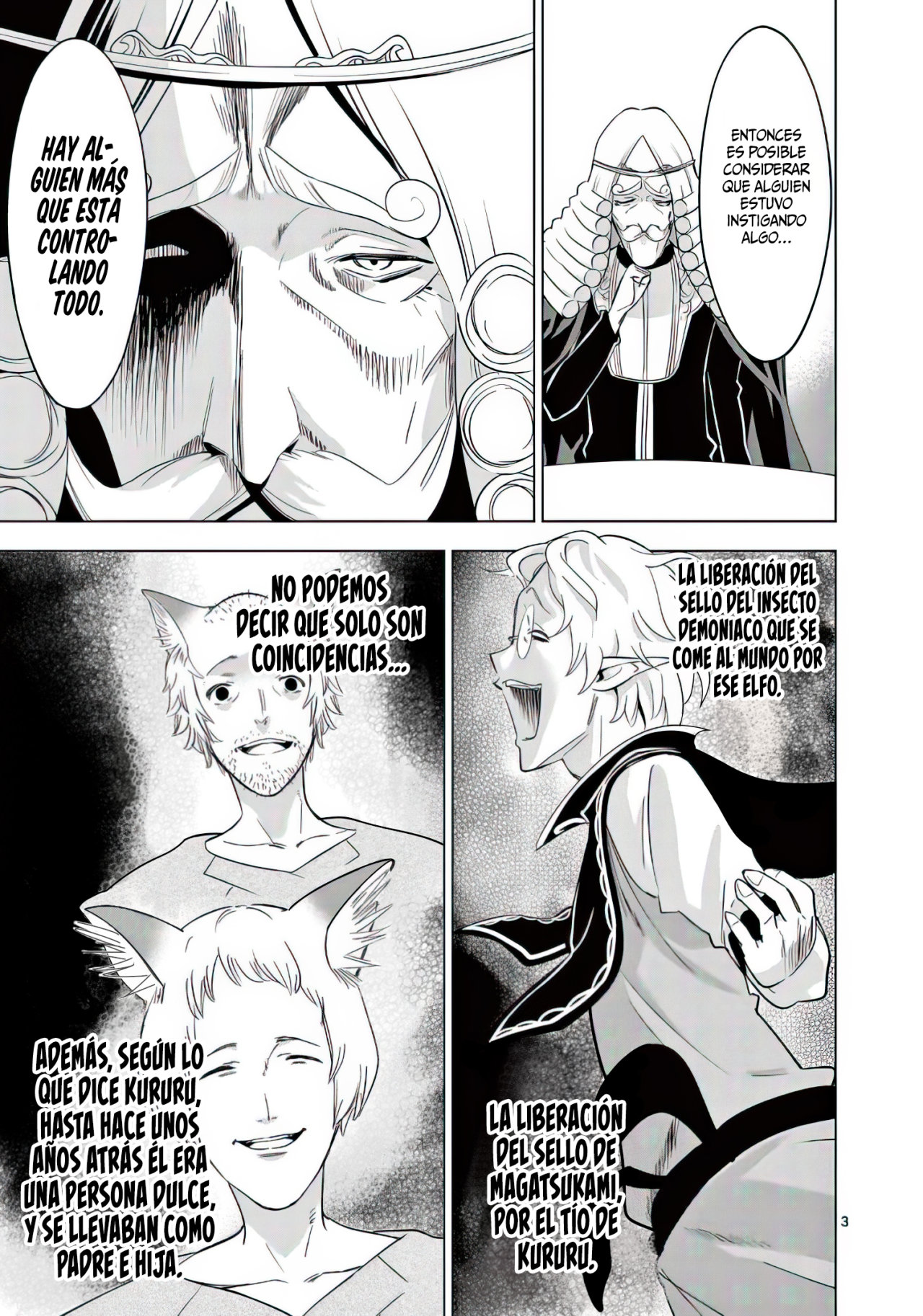 Shijou Saikyou Orc-san no Tanoshii Tanetsuke Harem Zukuri Capitulo 62: El Abuelo Sobreprotector. página 6
