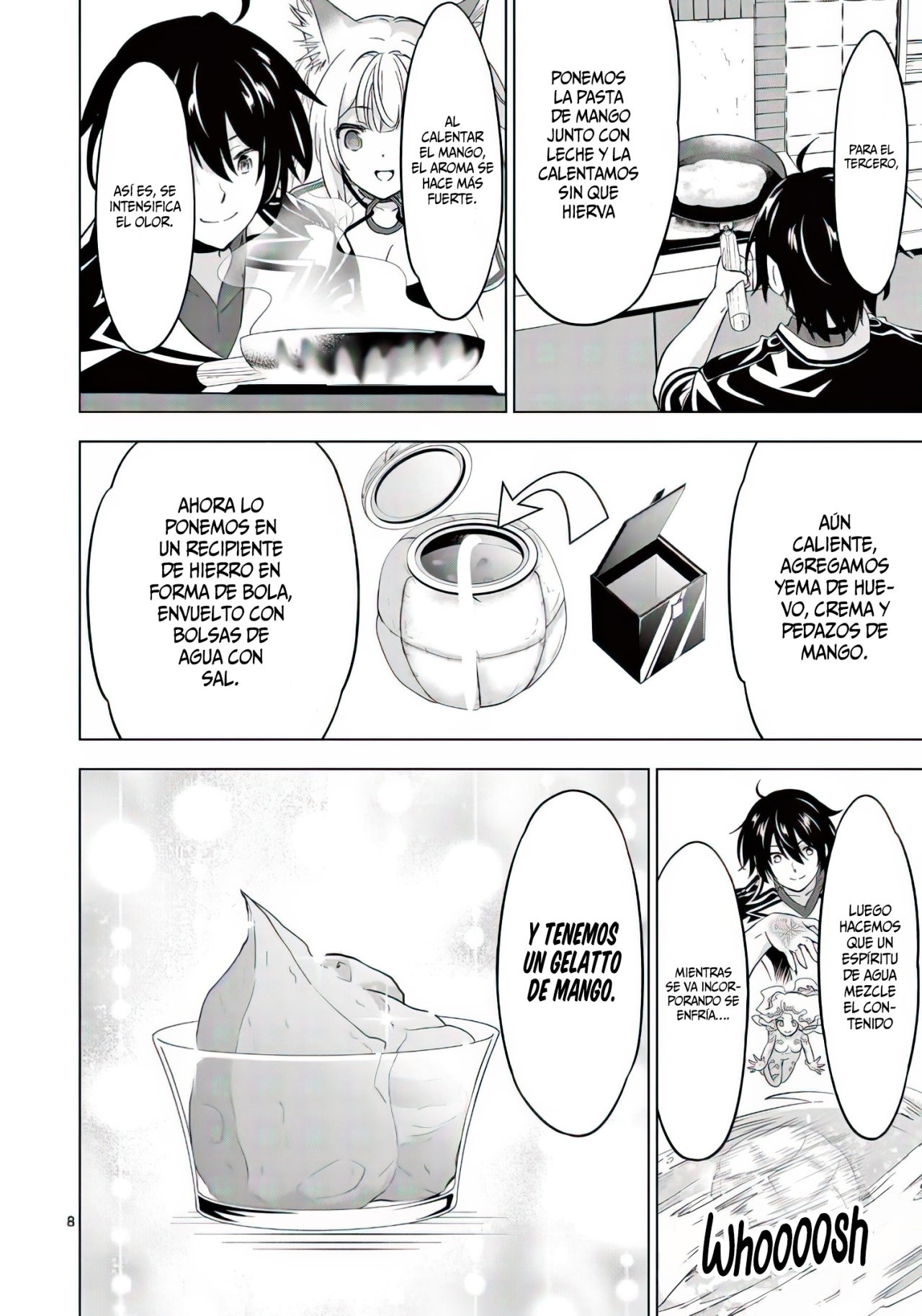Shijou Saikyou Orc-san no Tanoshii Tanetsuke Harem Zukuri Capitulo 63: El Orco Pastelero. página 11