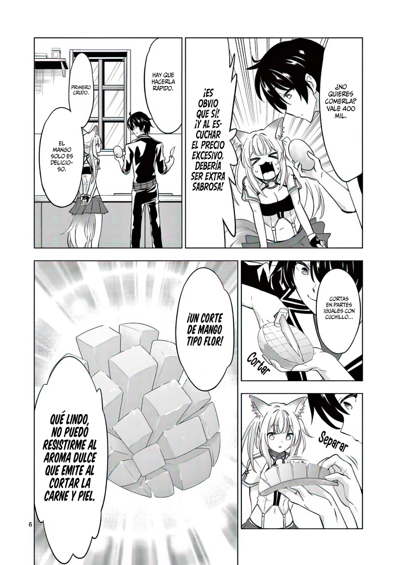 Shijou Saikyou Orc-san no Tanoshii Tanetsuke Harem Zukuri Capitulo 63: El Orco Pastelero. página 9