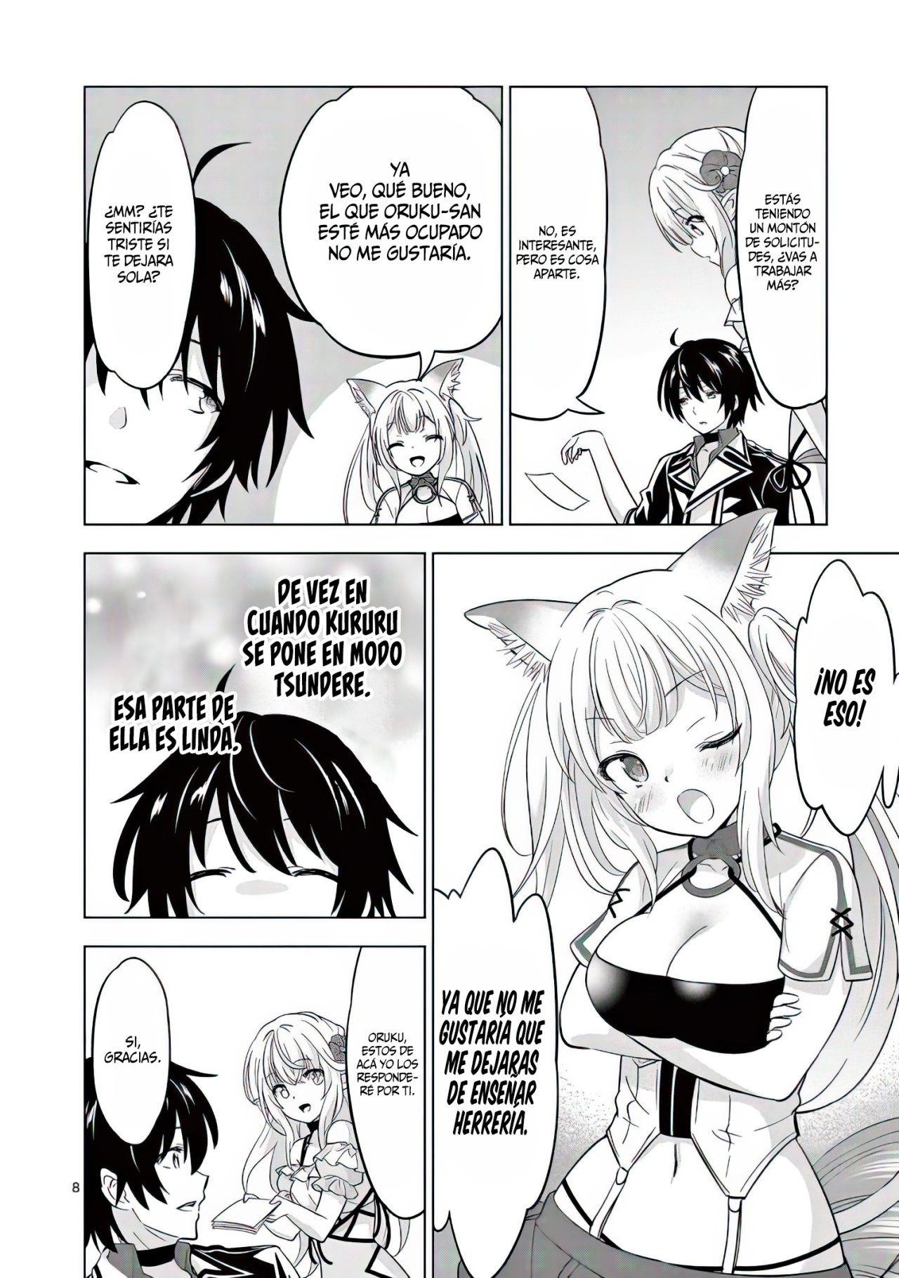 Shijou Saikyou Orc-san no Tanoshii Tanetsuke Harem Zukuri Capitulo 64: Un Repentino Efecto Mariposa. página 11