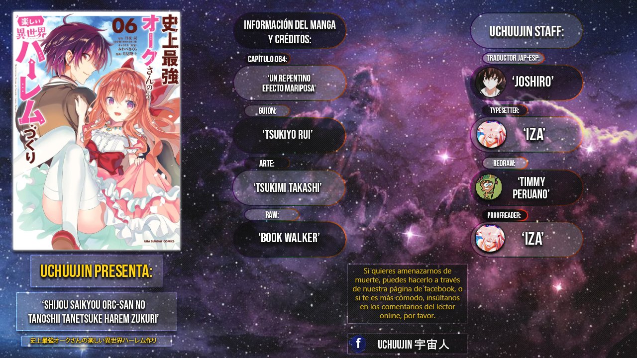 Shijou Saikyou Orc-san no Tanoshii Tanetsuke Harem Zukuri Capitulo 64: Un Repentino Efecto Mariposa. página 2