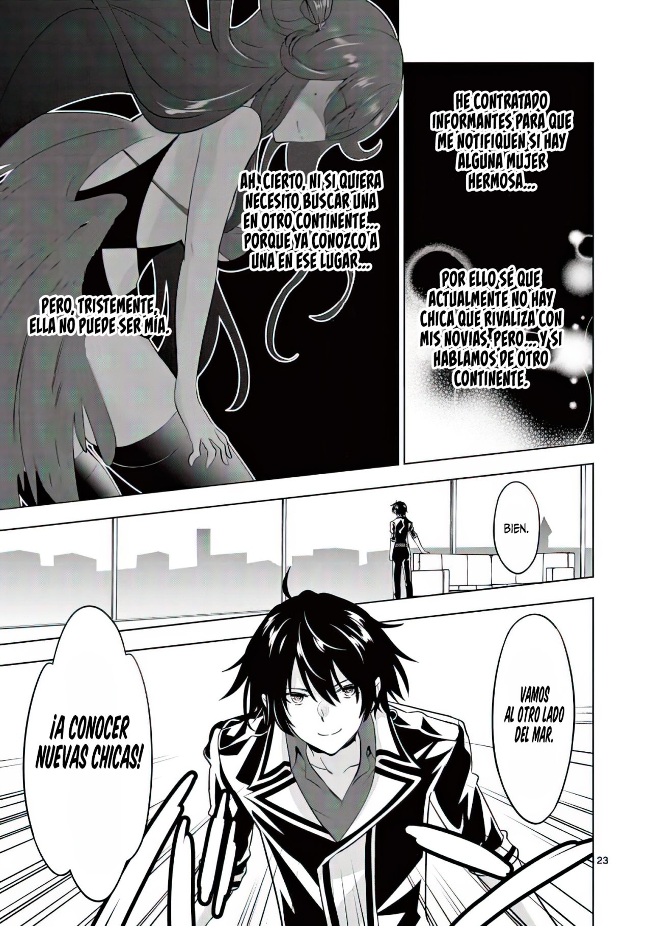 Shijou Saikyou Orc-san no Tanoshii Tanetsuke Harem Zukuri Capitulo 64: Un Repentino Efecto Mariposa. página 26