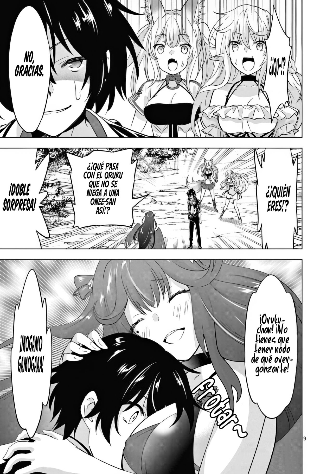 Shijou Saikyou Orc-san no Tanoshii Tanetsuke Harem Zukuri Capitulo 65: Soy un Orco, pero también puedo rechazar el avance de las chicas. página 12