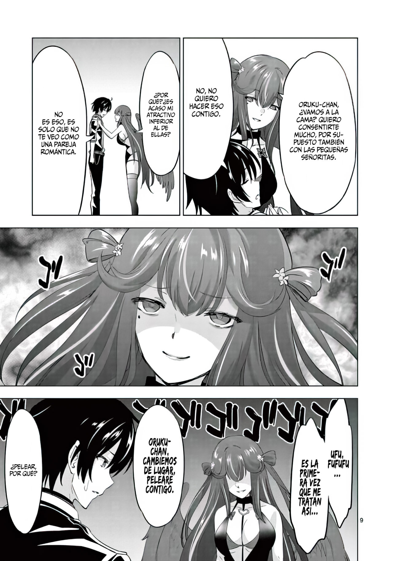 Shijou Saikyou Orc-san no Tanoshii Tanetsuke Harem Zukuri Capitulo 66: ¿Te gusta esta Onee-san Mayor? página 11