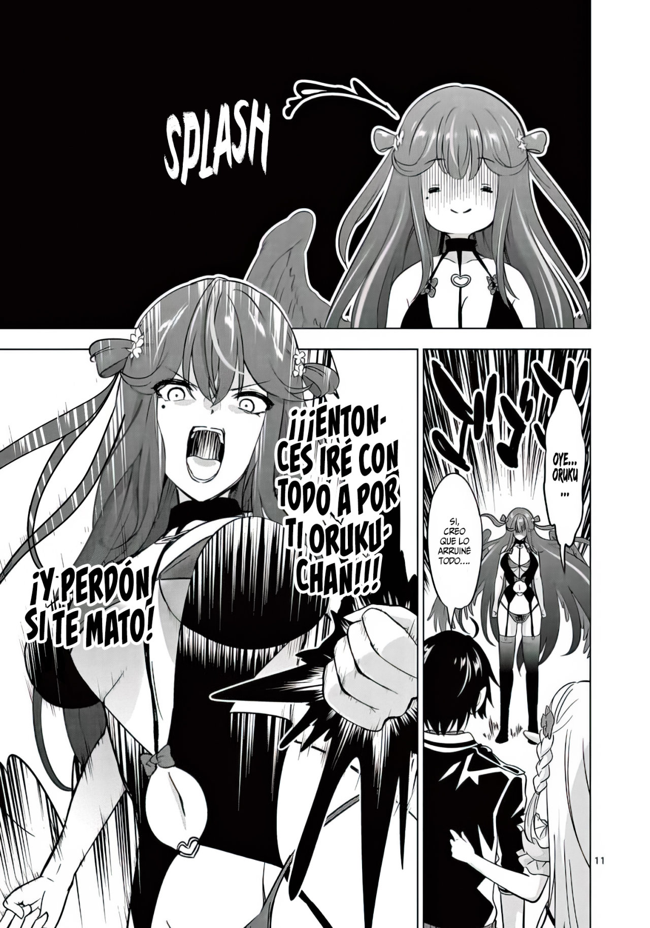 Shijou Saikyou Orc-san no Tanoshii Tanetsuke Harem Zukuri Capitulo 66: ¿Te gusta esta Onee-san Mayor? página 13
