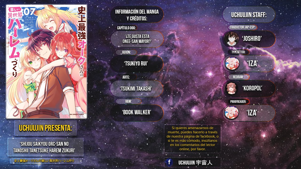 Shijou Saikyou Orc-san no Tanoshii Tanetsuke Harem Zukuri Capitulo 66: ¿Te gusta esta Onee-san Mayor? página 2
