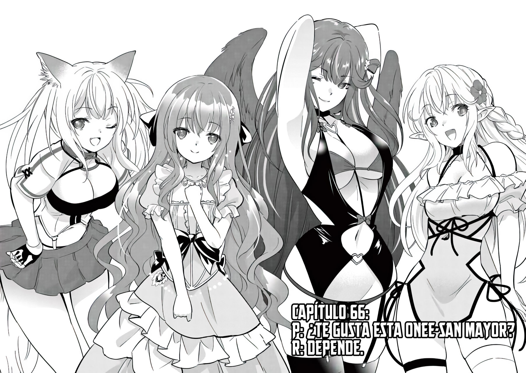 Shijou Saikyou Orc-san no Tanoshii Tanetsuke Harem Zukuri Capitulo 66: ¿Te gusta esta Onee-san Mayor? página 5