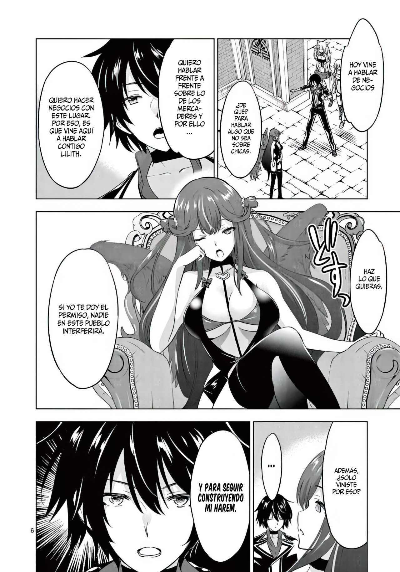 Shijou Saikyou Orc-san no Tanoshii Tanetsuke Harem Zukuri Capitulo 66: ¿Te gusta esta Onee-san Mayor? página 8