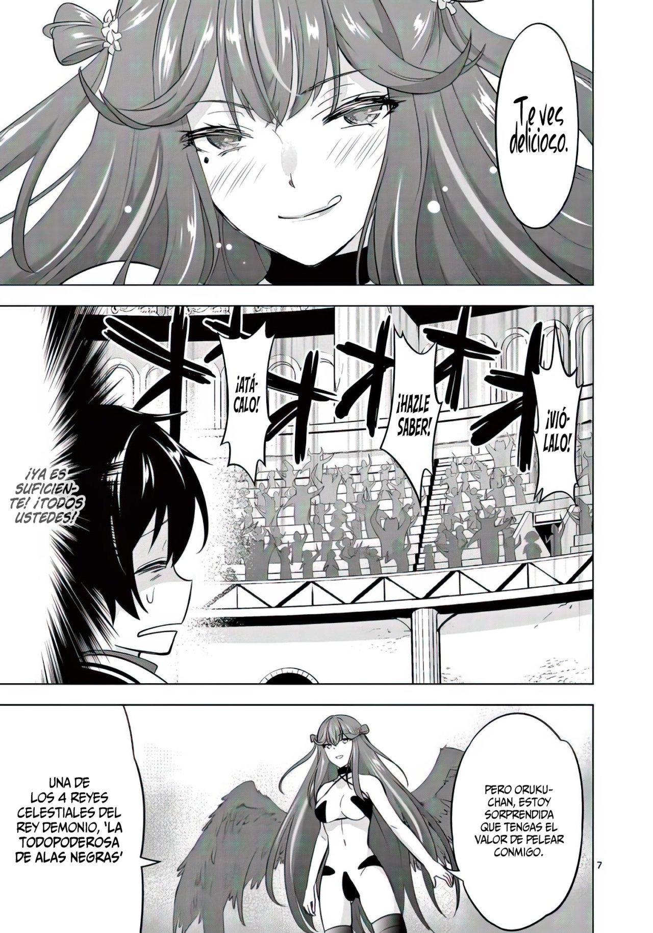 Shijou Saikyou Orc-san no Tanoshii Tanetsuke Harem Zukuri Capitulo 67: Las Chicas Que actúan como Perras, a veces no tienen la experiencia que aparentan. página 10