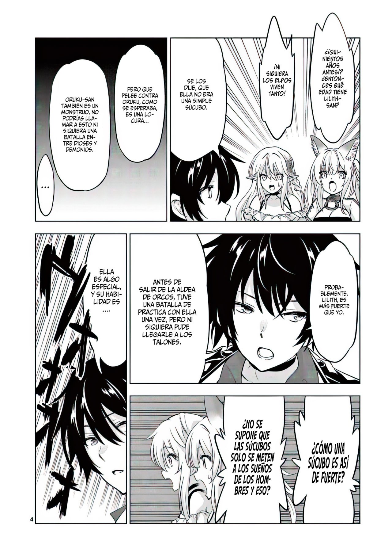 Shijou Saikyou Orc-san no Tanoshii Tanetsuke Harem Zukuri Capitulo 67: Las Chicas Que actúan como Perras, a veces no tienen la experiencia que aparentan. página 7