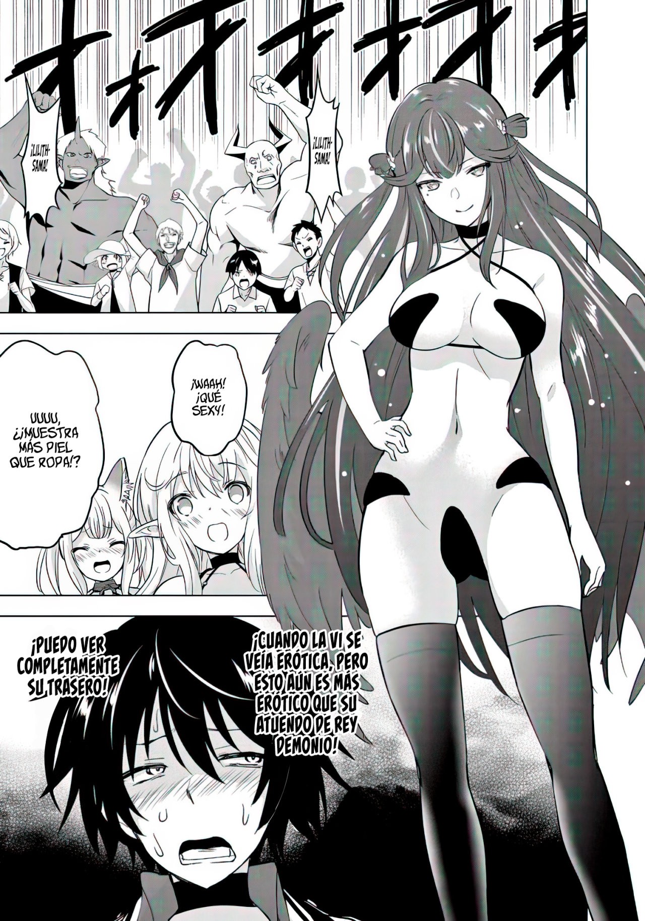 Shijou Saikyou Orc-san no Tanoshii Tanetsuke Harem Zukuri Capitulo 67: Las Chicas Que actúan como Perras, a veces no tienen la experiencia que aparentan. página 8