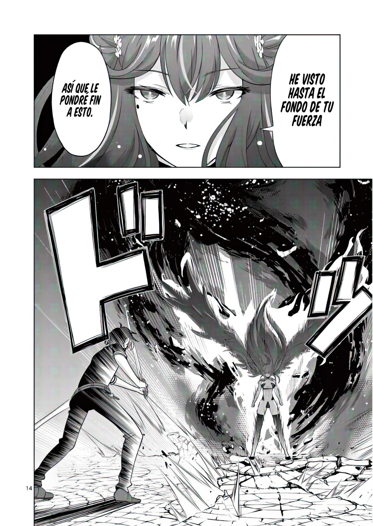 Shijou Saikyou Orc-san no Tanoshii Tanetsuke Harem Zukuri Capitulo 68: ¡El Orco vs El Rey Demonio! página 18