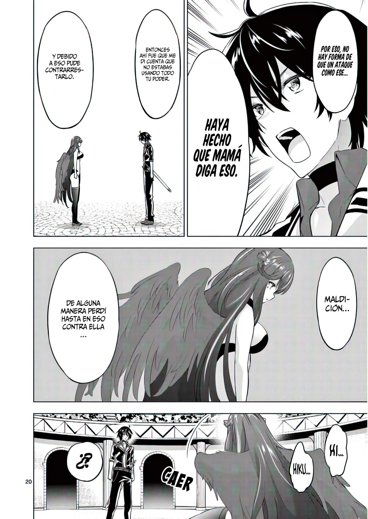 Shijou Saikyou Orc-san no Tanoshii Tanetsuke Harem Zukuri Capitulo 68: ¡El Orco vs El Rey Demonio! página 24