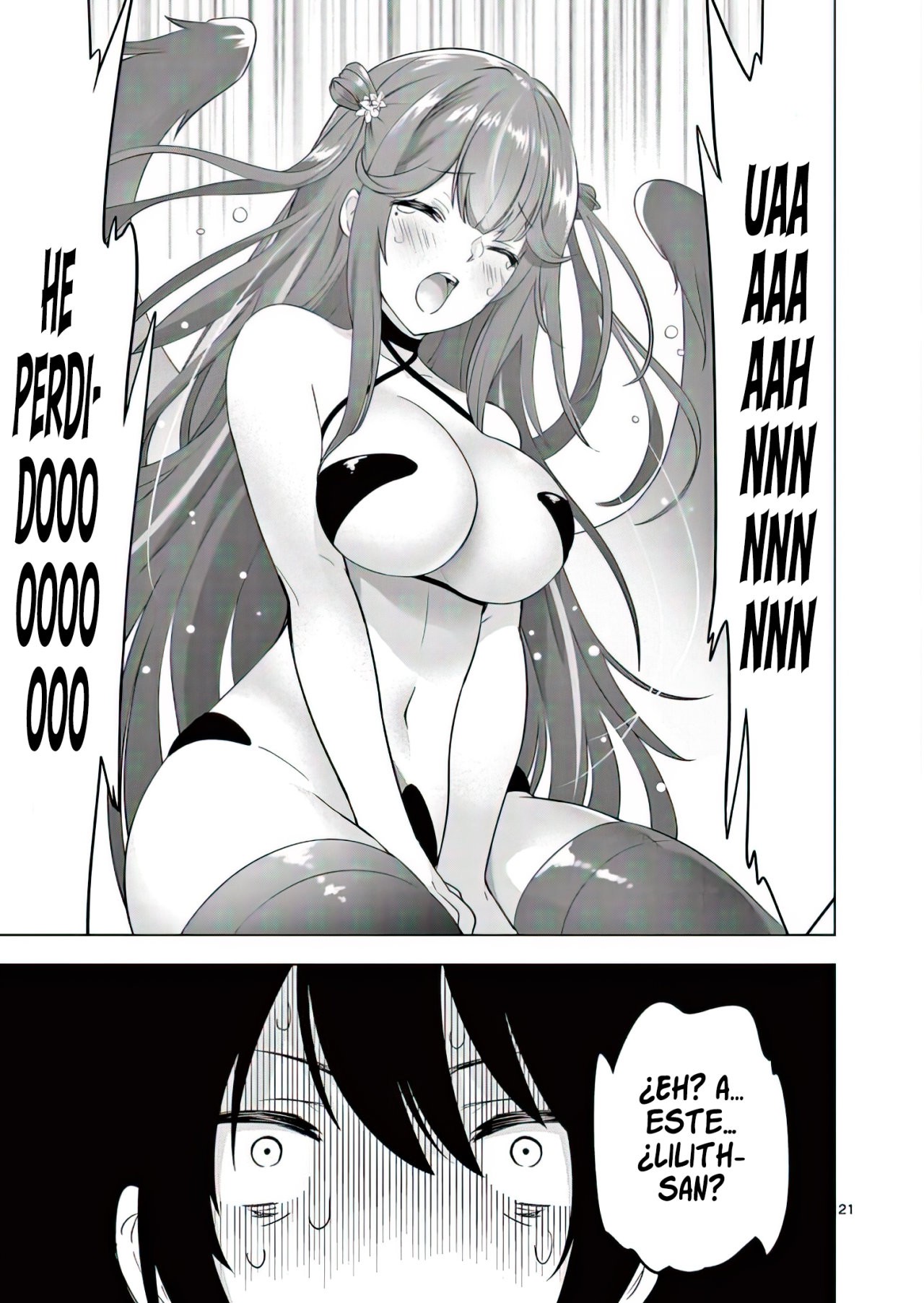 Shijou Saikyou Orc-san no Tanoshii Tanetsuke Harem Zukuri Capitulo 68: ¡El Orco vs El Rey Demonio! página 25