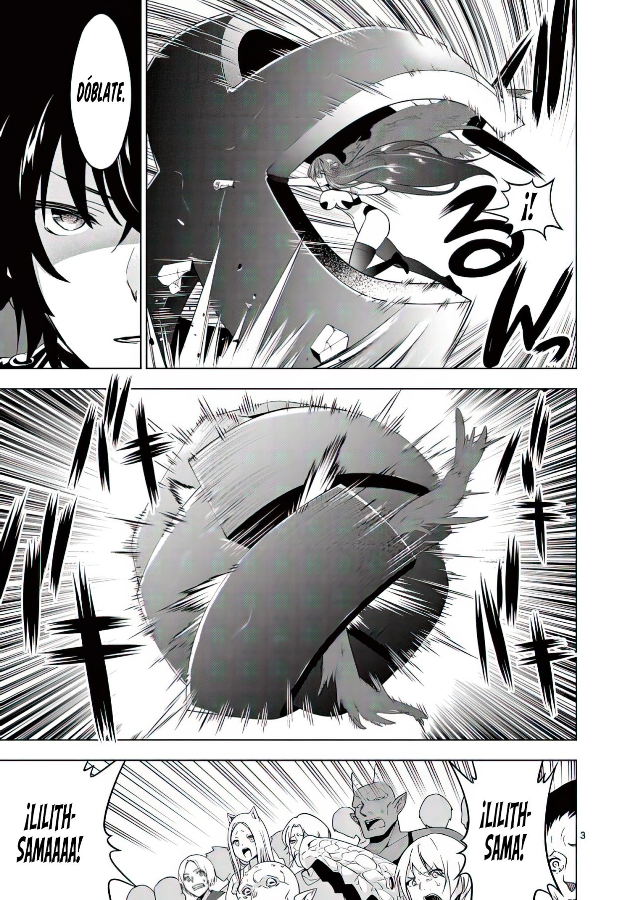 Shijou Saikyou Orc-san no Tanoshii Tanetsuke Harem Zukuri Capitulo 68: ¡El Orco vs El Rey Demonio! página 7