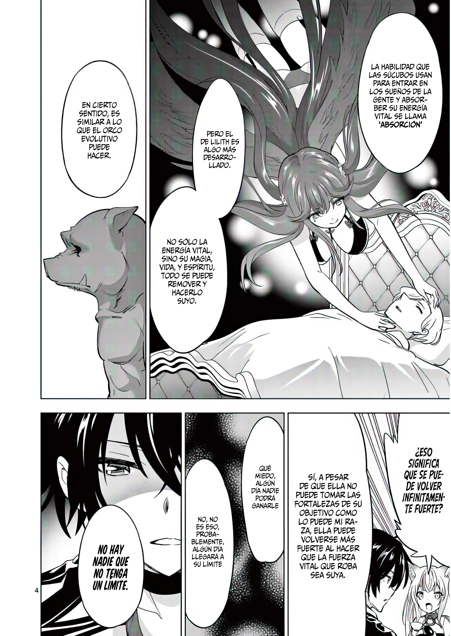 Shijou Saikyou Orc-san no Tanoshii Tanetsuke Harem Zukuri Capitulo 69: La Sinceridad del Orco, y lo que espera de las Mujeres que Ama. página 8