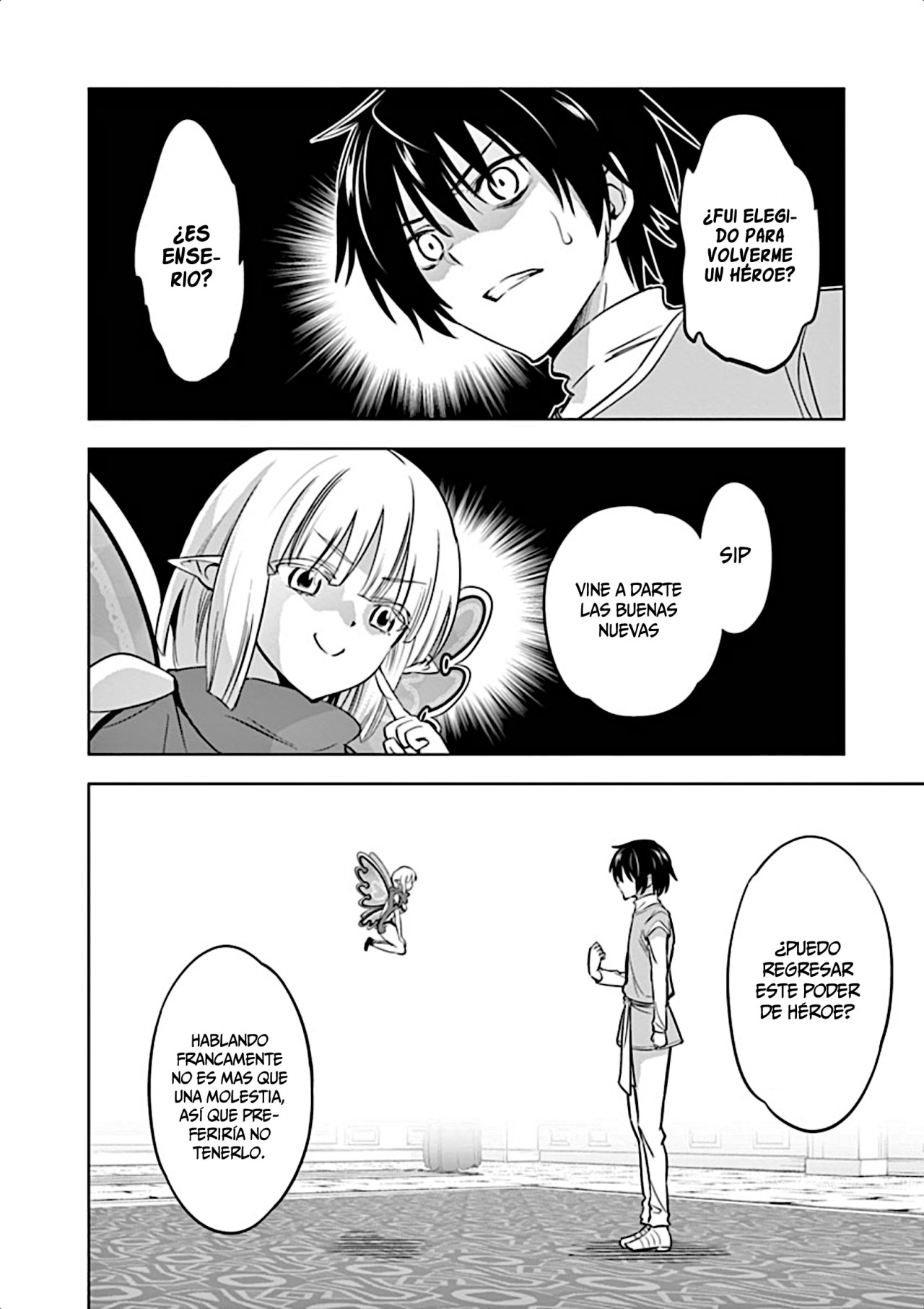 Shijou Saikyou Orc-san no Tanoshii Tanetsuke Harem Zukuri Capitulo 7: El Poder del Héroe página 4