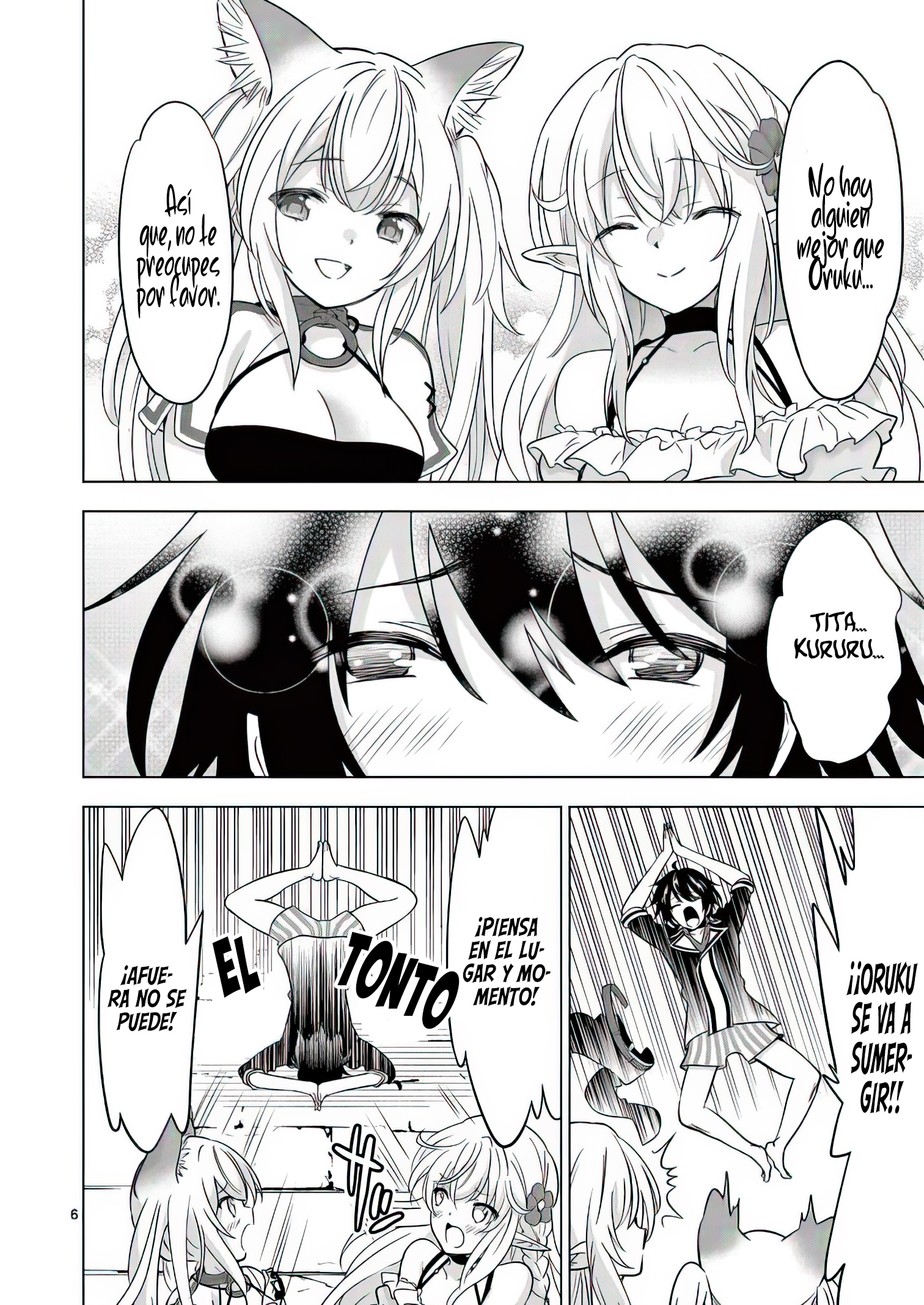 Shijou Saikyou Orc-san no Tanoshii Tanetsuke Harem Zukuri Capitulo 70: Ese ruidoso bicho aparece de nuevo. página 10
