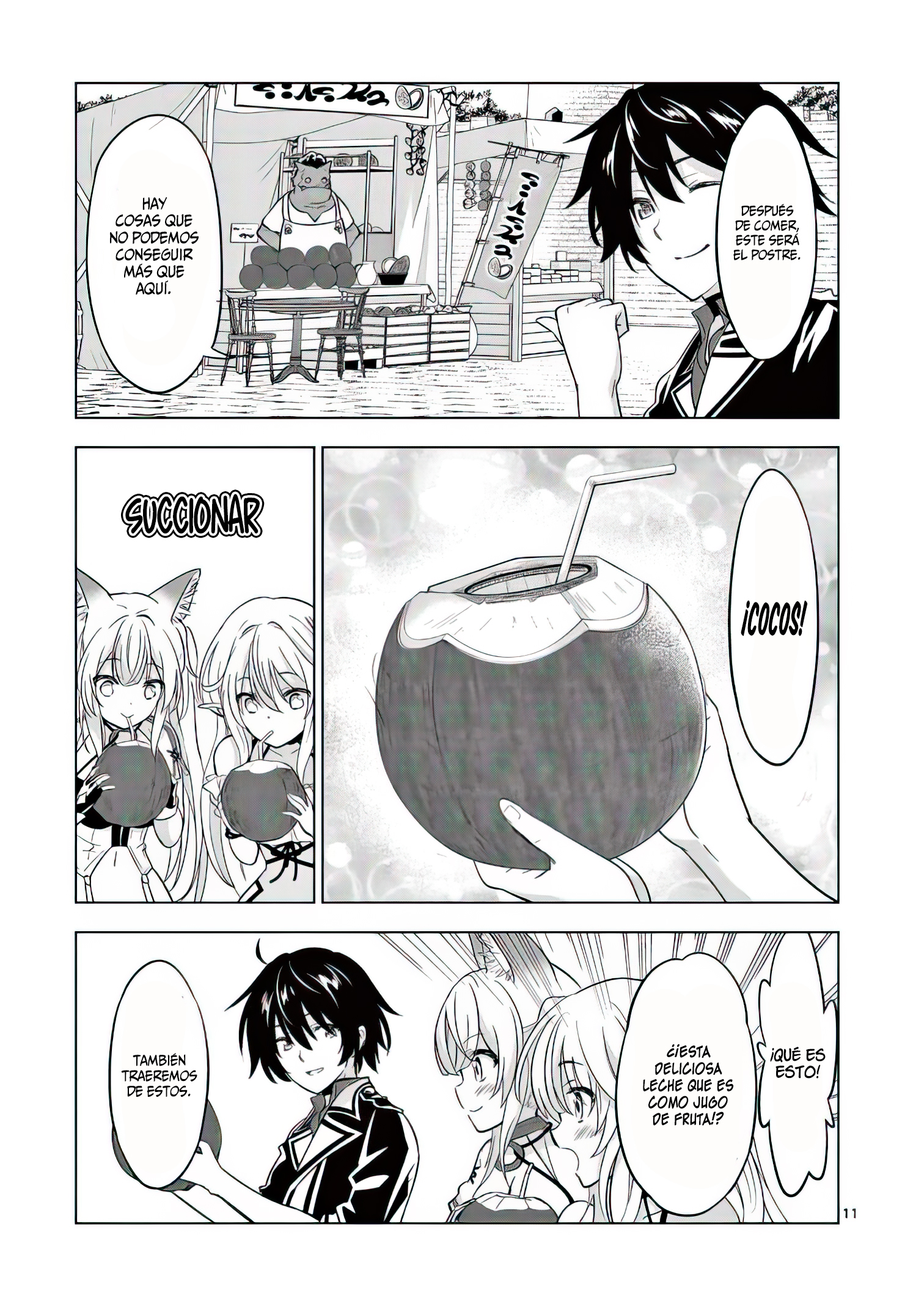 Shijou Saikyou Orc-san no Tanoshii Tanetsuke Harem Zukuri Capitulo 70: Ese ruidoso bicho aparece de nuevo. página 15