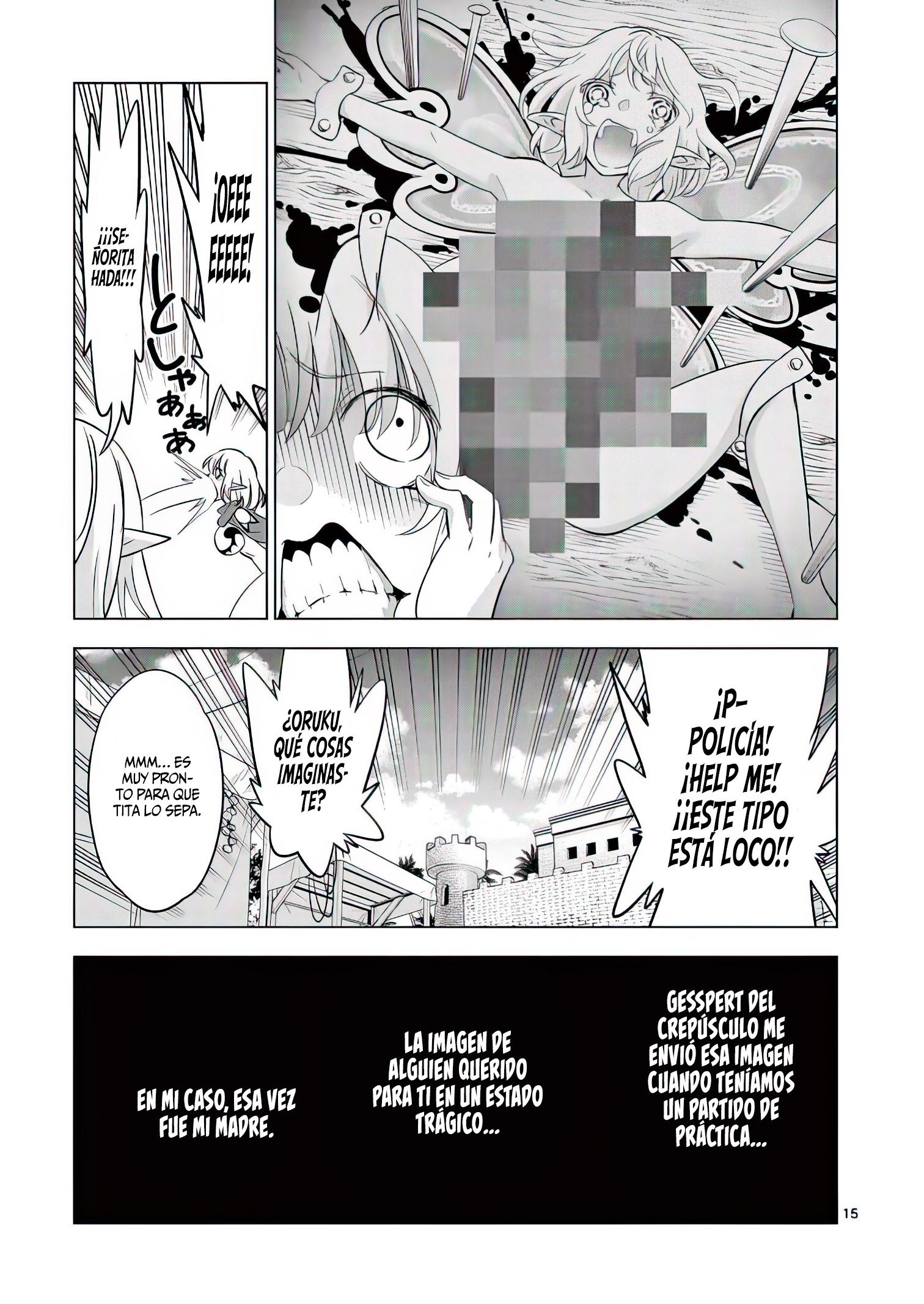 Shijou Saikyou Orc-san no Tanoshii Tanetsuke Harem Zukuri Capitulo 70: Ese ruidoso bicho aparece de nuevo. página 19