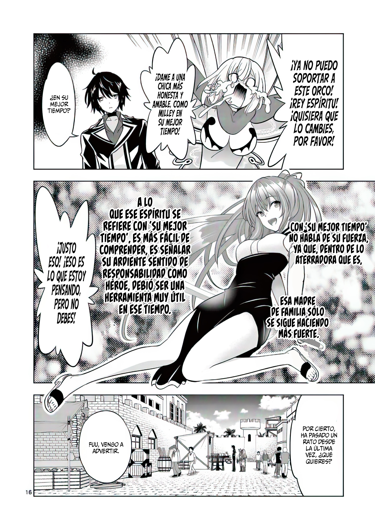 Shijou Saikyou Orc-san no Tanoshii Tanetsuke Harem Zukuri Capitulo 70: Ese ruidoso bicho aparece de nuevo. página 20