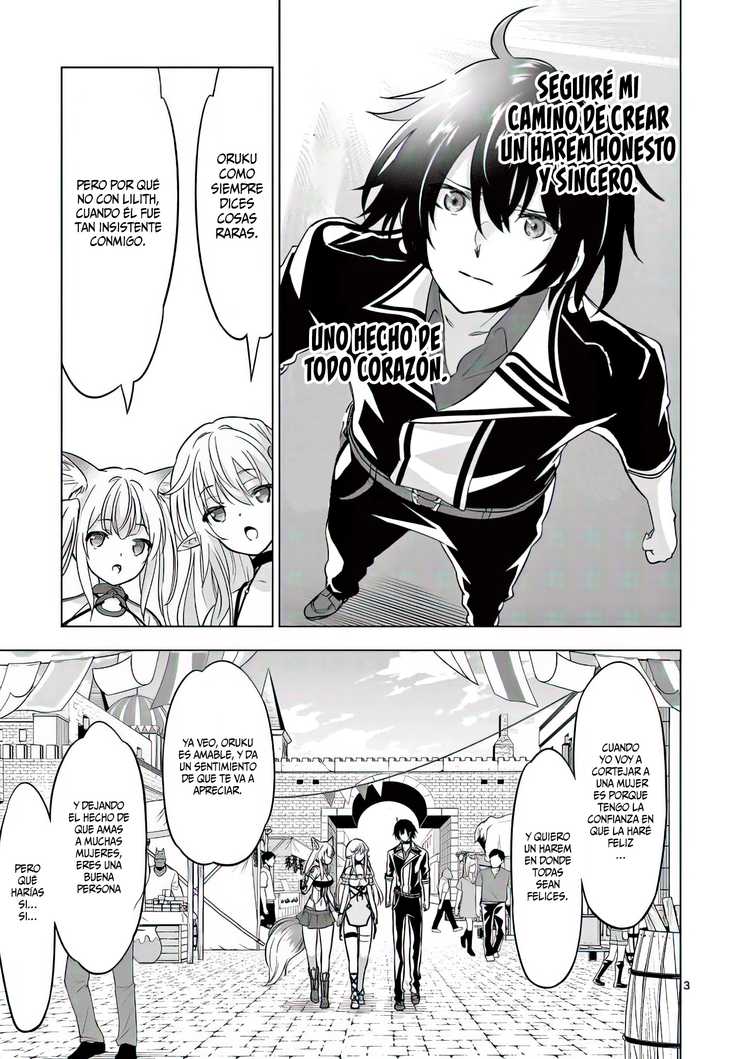 Shijou Saikyou Orc-san no Tanoshii Tanetsuke Harem Zukuri Capitulo 70: Ese ruidoso bicho aparece de nuevo. página 7