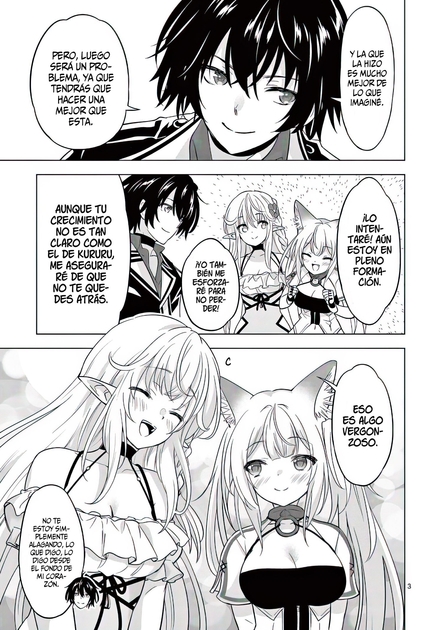 Shijou Saikyou Orc-san no Tanoshii Tanetsuke Harem Zukuri Capitulo 71: La Espada de la Victoria. página 7
