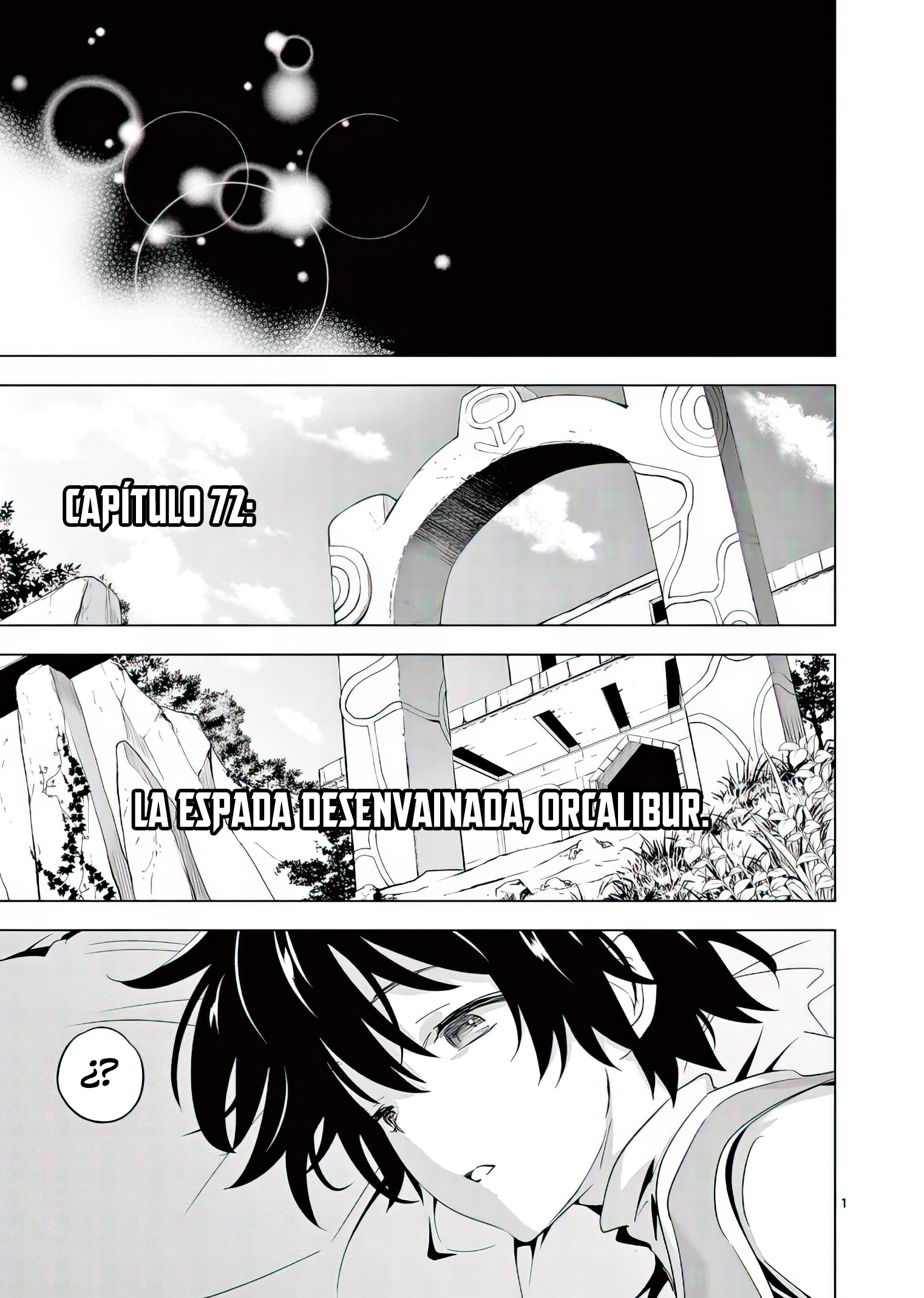 Shijou Saikyou Orc-san no Tanoshii Tanetsuke Harem Zukuri Capitulo 72: La Espada desenvainada, Orcalibur. página 5
